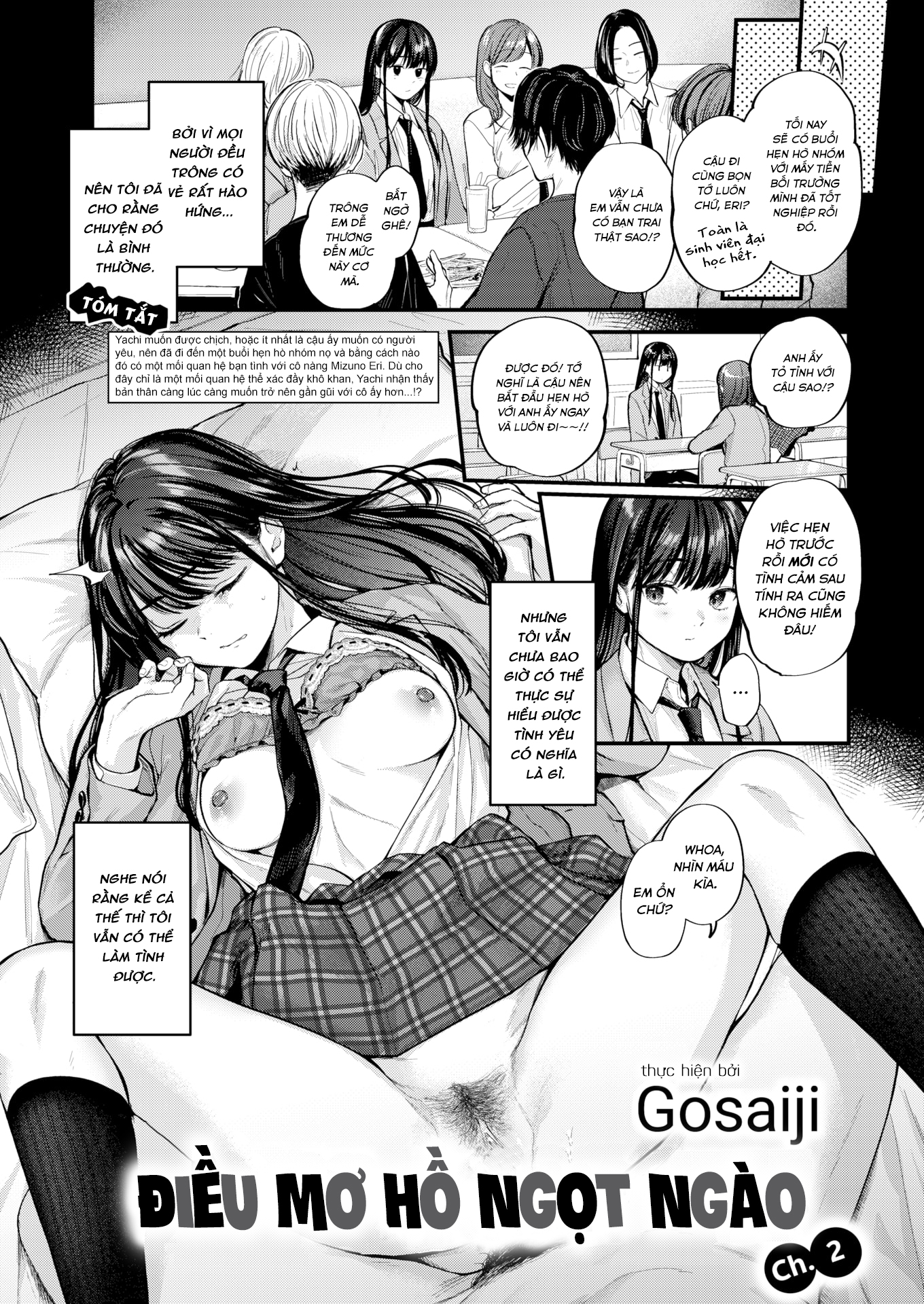 Đọc truyện hentai Điều mơ hồ ngọt ngào - Chap 2