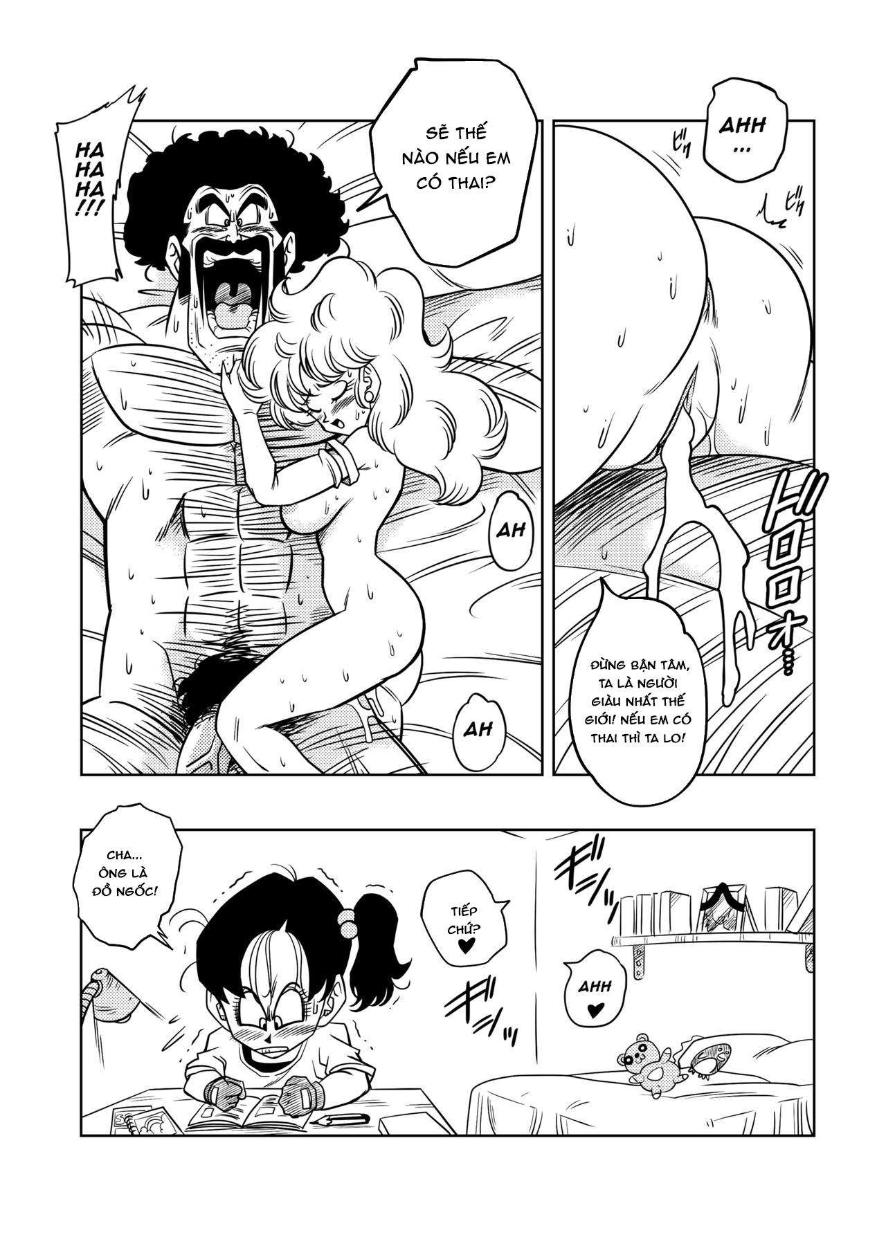 Đọc truyện hentai Huấn luyện bí mật của Mr Satan (Dragon Ball Z) - Oneshot