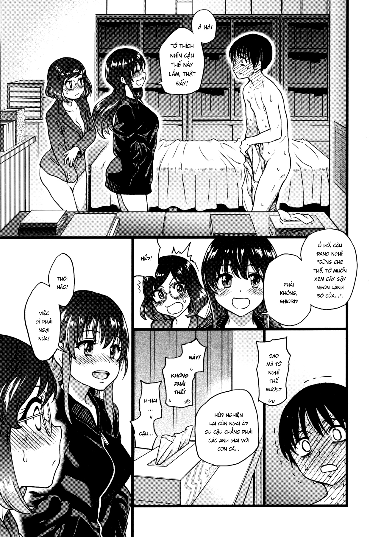 Đọc truyện hentai Please! Freeze! Please! - Chap 7: Chịch rồi tôi thề!