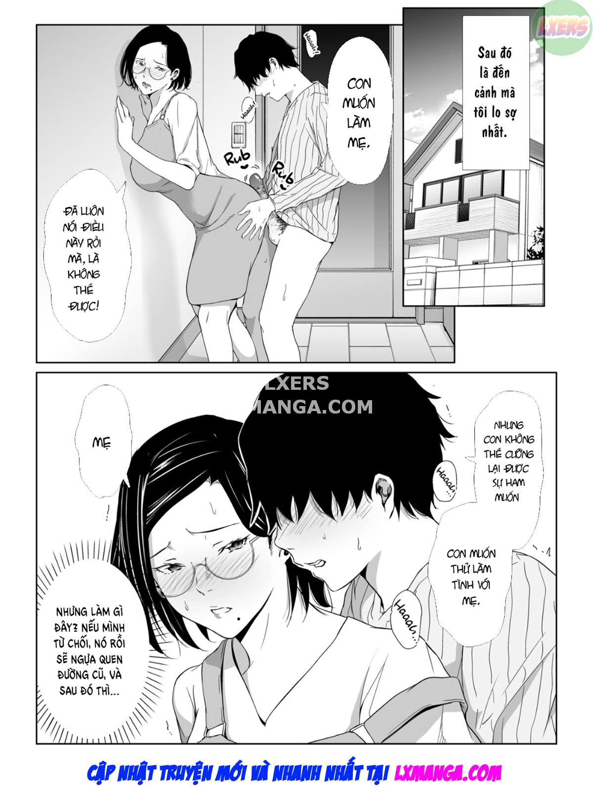 Đọc truyện hentai Okaa-san de Gaman Shinasai - Patient with mother - Oneshot