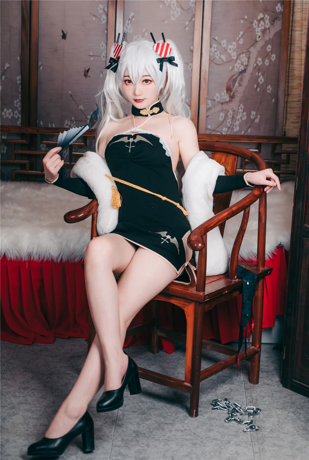 Đọc truyện hentai Tuyển tập Albums siêu phẩm Cosplay - Chap 592 - Tao Mo - Vampire Cheongsam