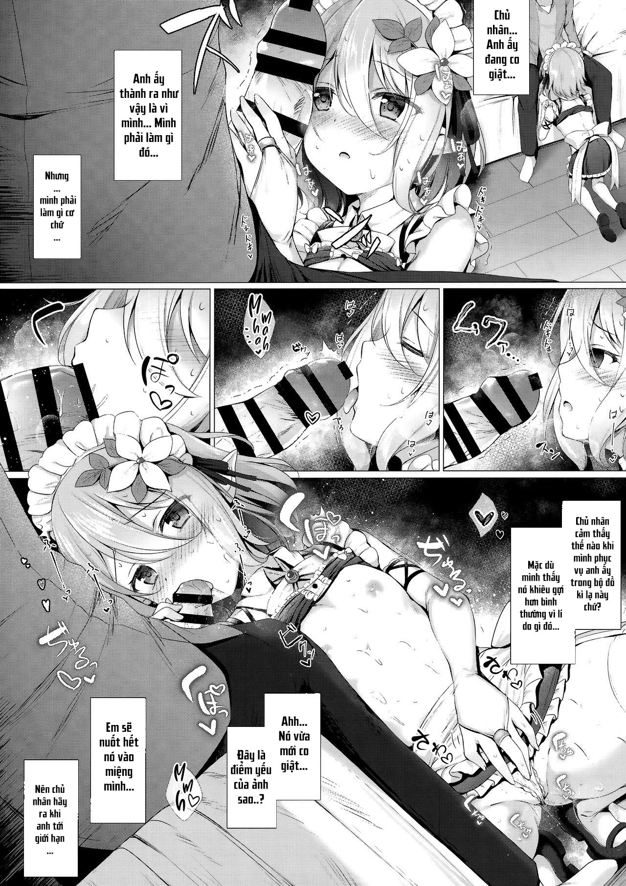 Đọc truyện hentai Địt Em Hầu Gái Kokkoro-chan - Oneshot