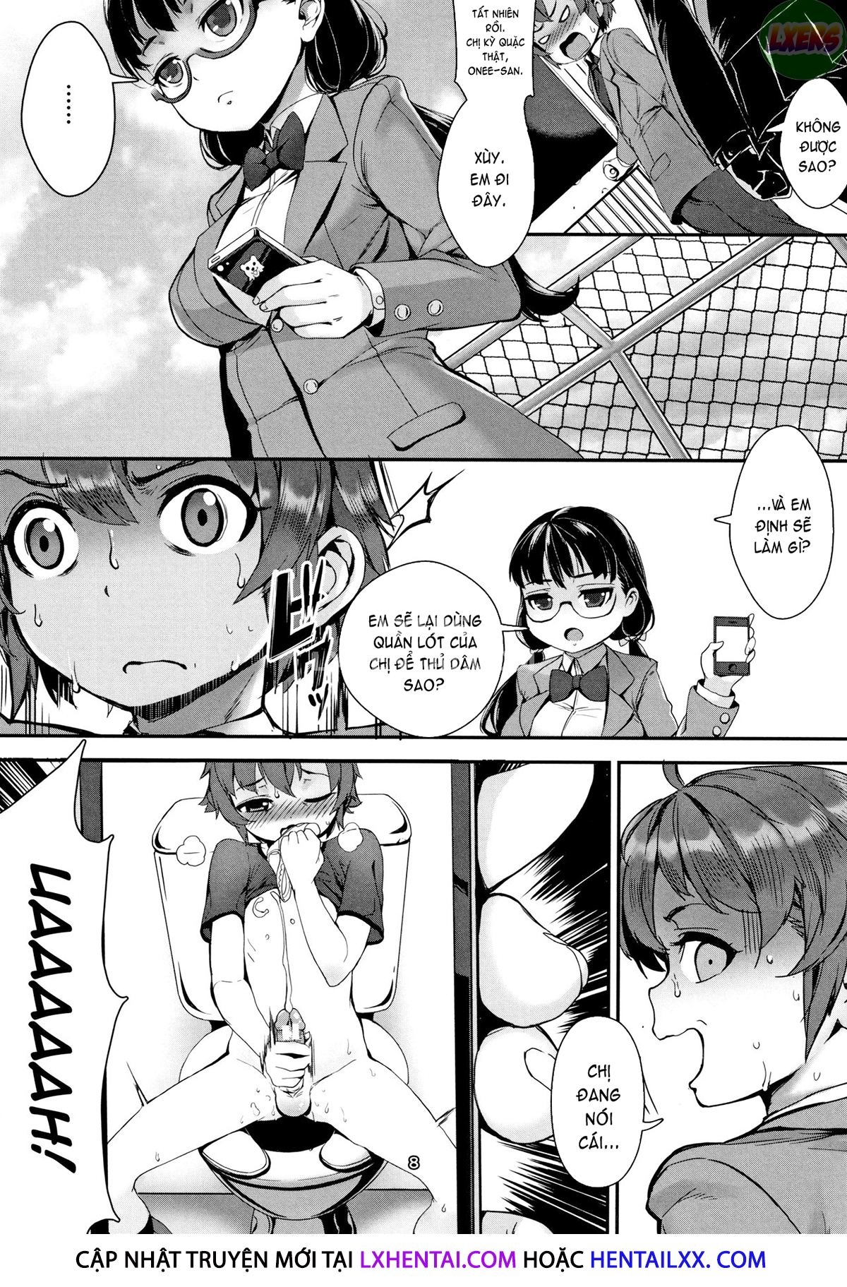 Đọc truyện hentai Gakuen Rankou - Chap 7 - END