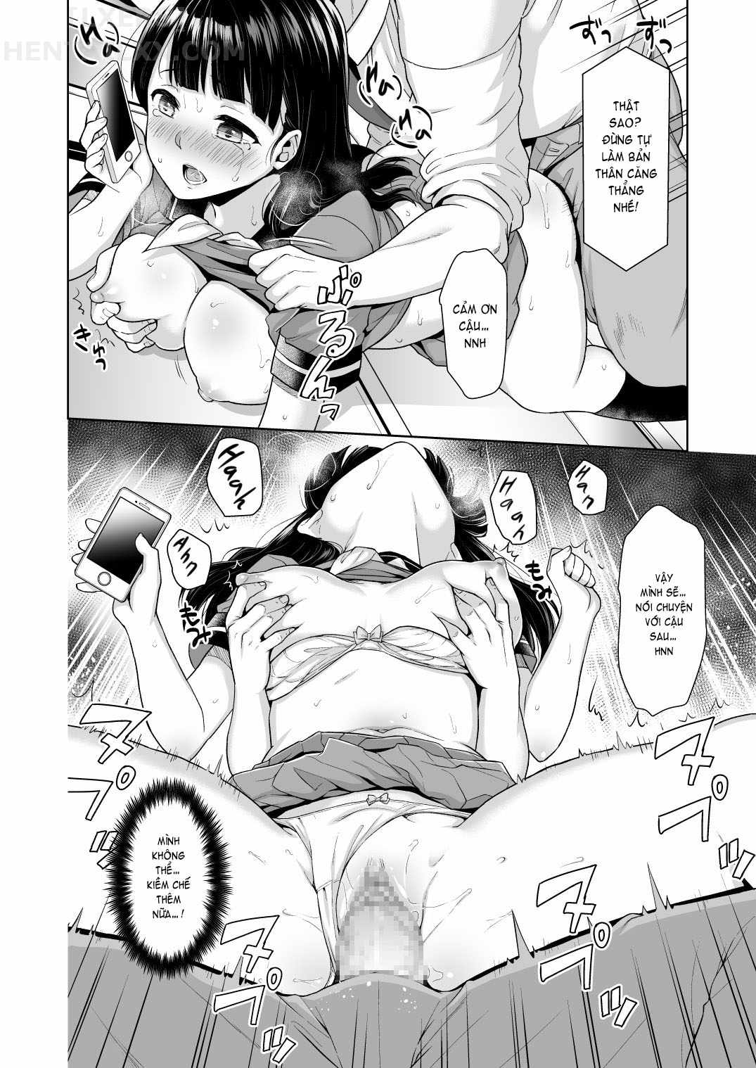 Đọc truyện hentai Iya Da To Ienai Jimikei Shoujo - Chap 4 - To Chikan Densha