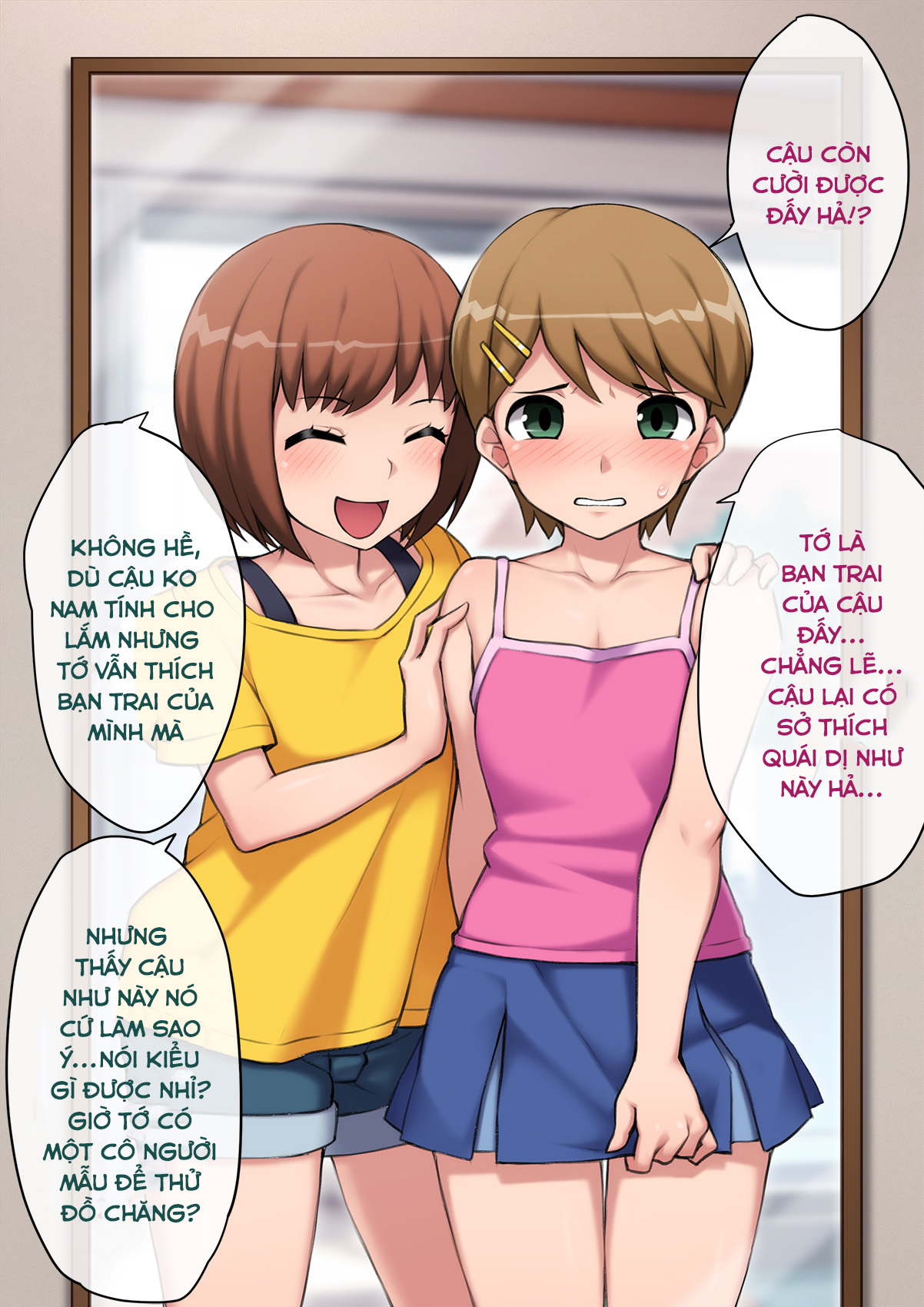 Đọc truyện hentai Nữ tính hóa và con đường từ bạn trai người khác thành vợ của người ta! - Chap 1