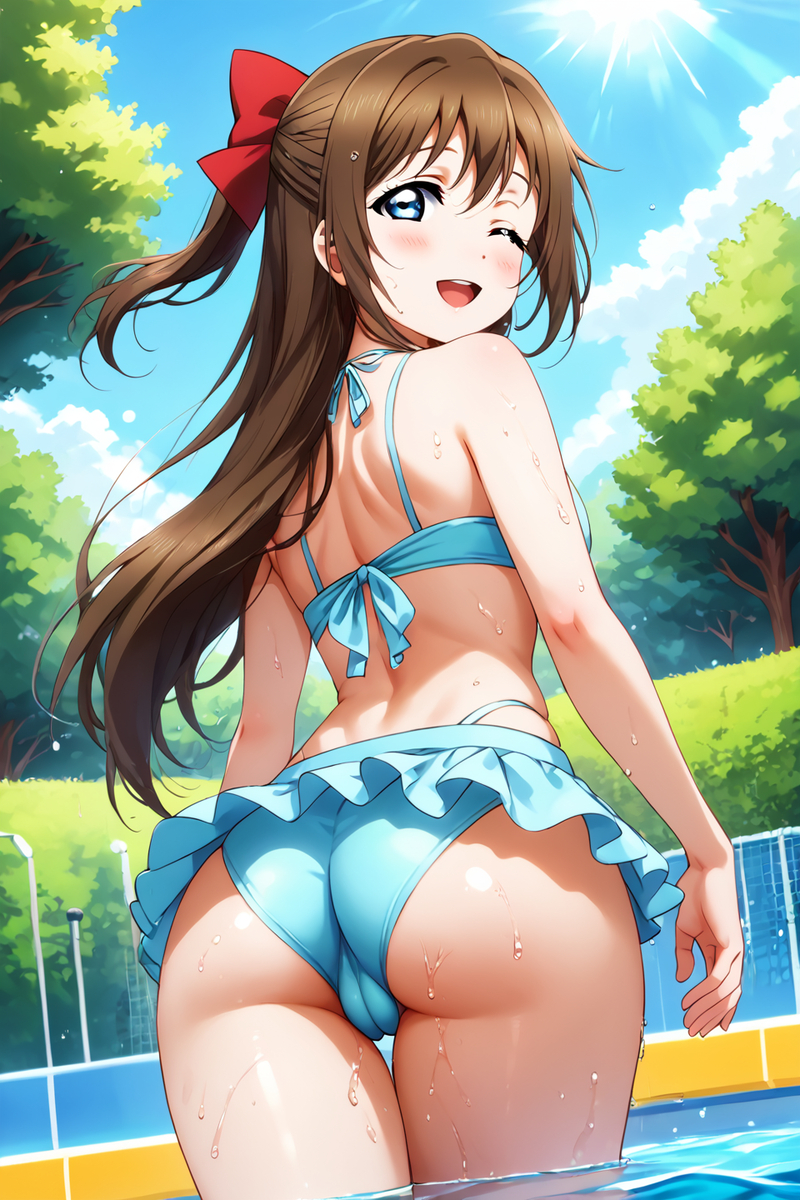 Đọc truyện hentai Tuyển tập Albums Art hentai - Chap 187 - Shizuku Osaka (Cute Swimsuit)