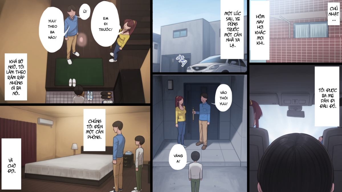 Đọc truyện hentai Haha wa Kayoi Seidorei - Oneshot - Có che