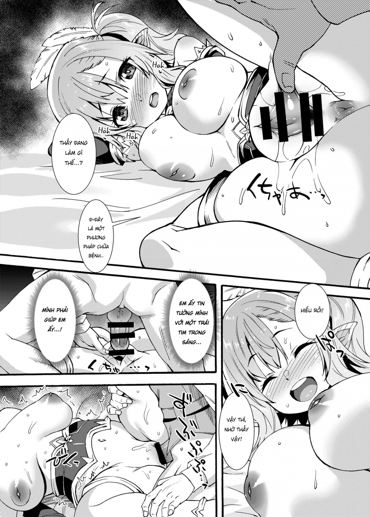 Đọc truyện hentai Sukebe Elf Tanbouki - Bé elf ngọt nước