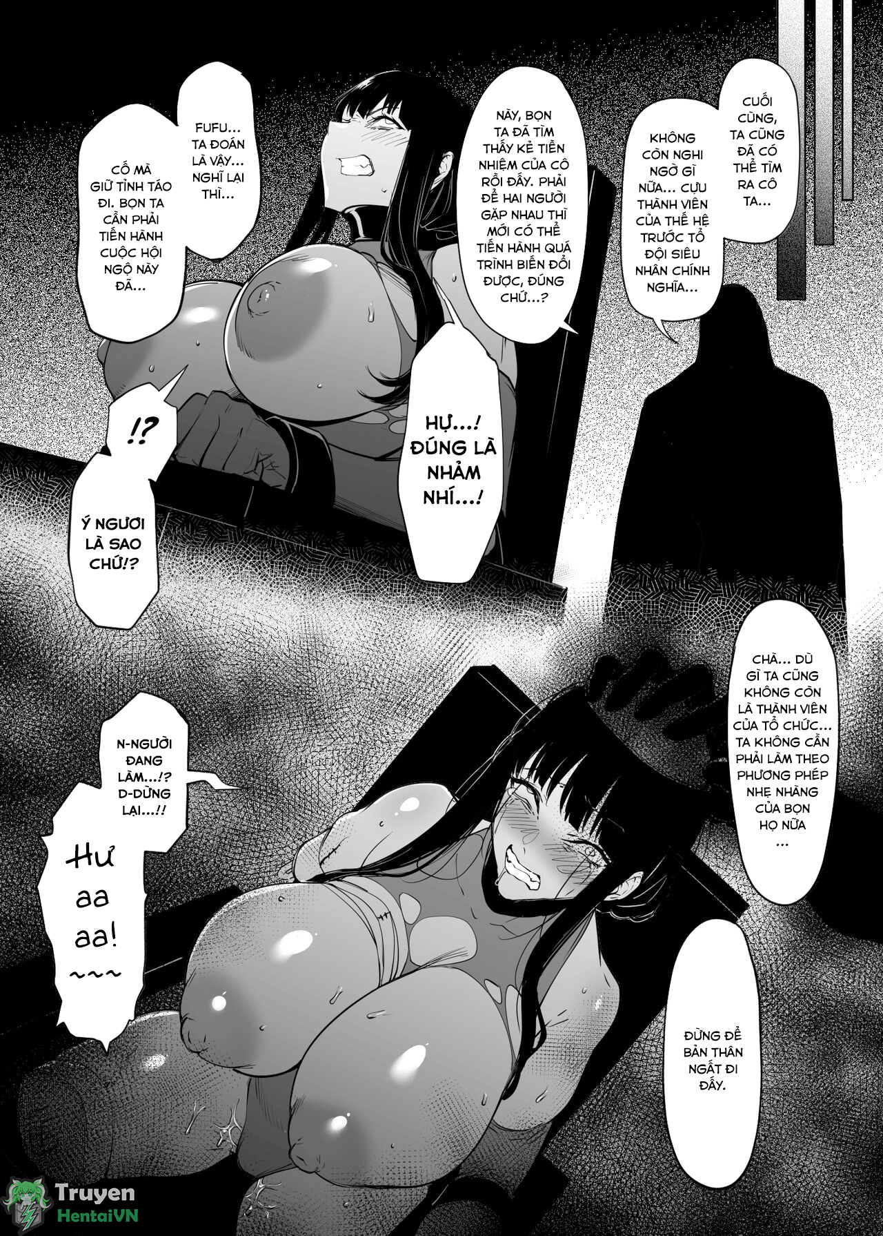 Đọc truyện hentai Otonari-san wa Yami Soshiki ni Nikutai Kaizou sareta Moto Seigi Sentai Member deshita - Chap 1