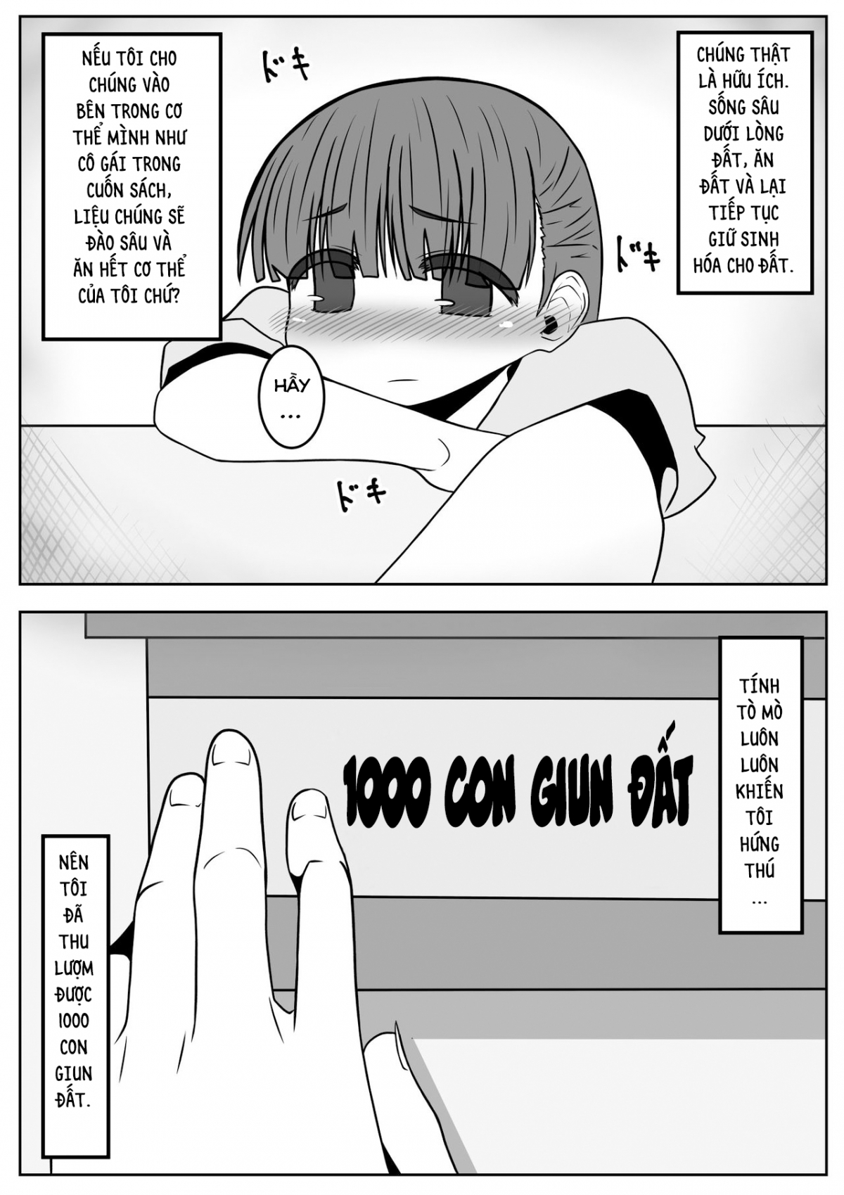 Đọc truyện hentai 1000 Con Giun Đất! - Oneshot
