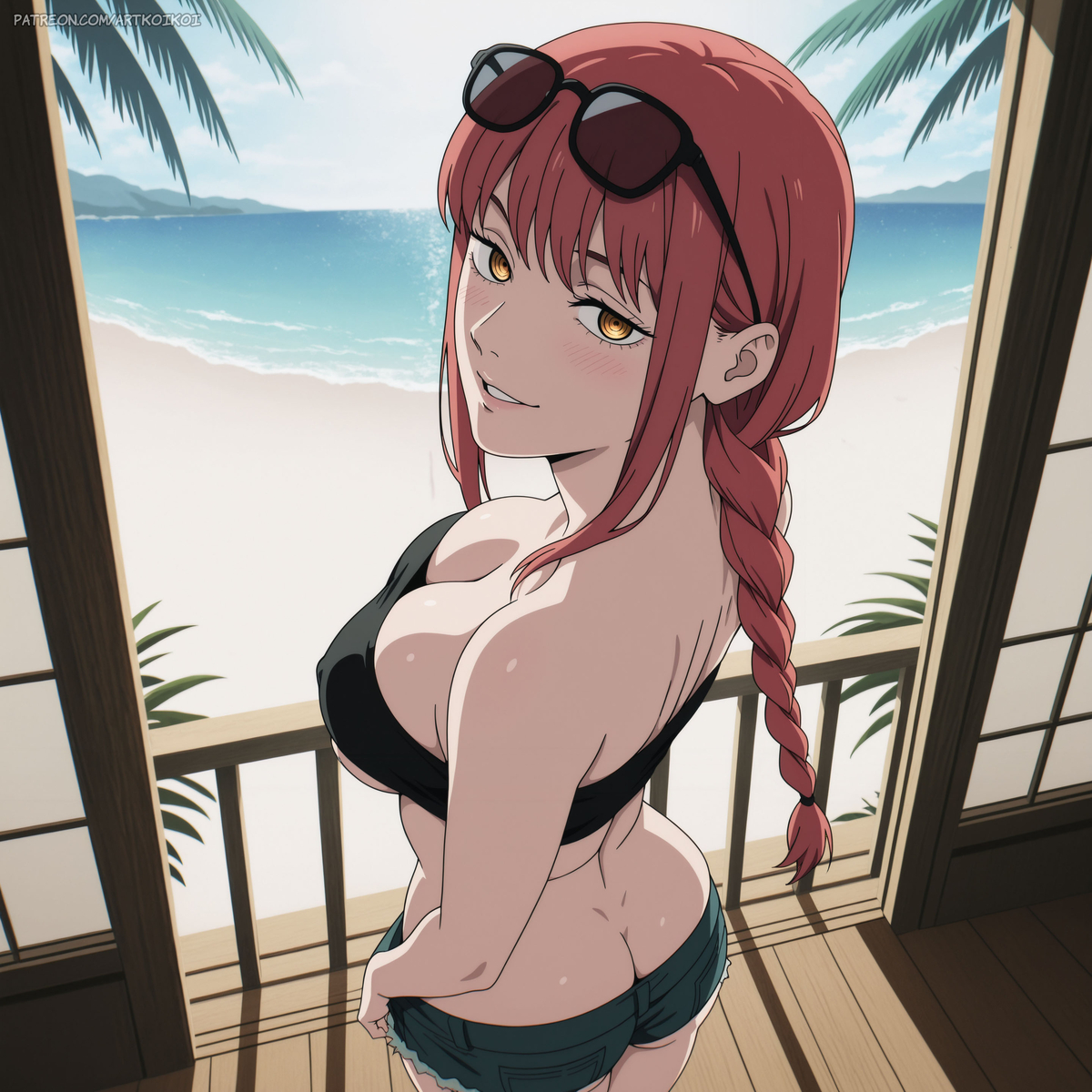 Đọc truyện hentai Tuyển tập Albums Art hentai - Chap 796 - Makima | Chainsaw Man