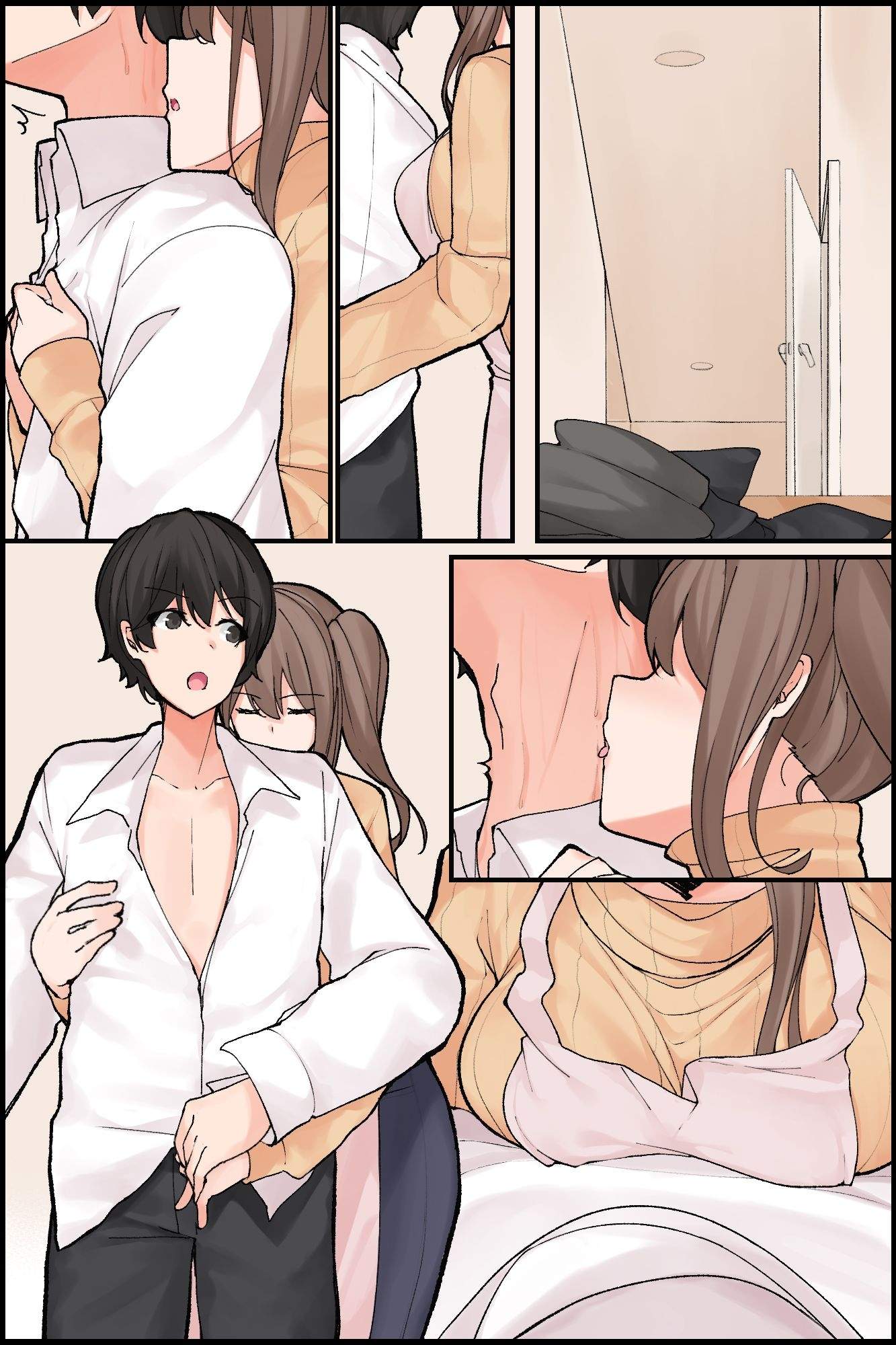 Đọc truyện hentai Mechakucha Eroi Karada no Sewazuki Osananajimi to, Coolchi de 3P Harem!? - Oneshot