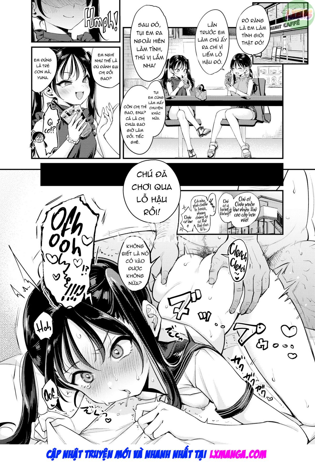 Đọc truyện hentai Chú và 2 cháu song sinh - Oneshot