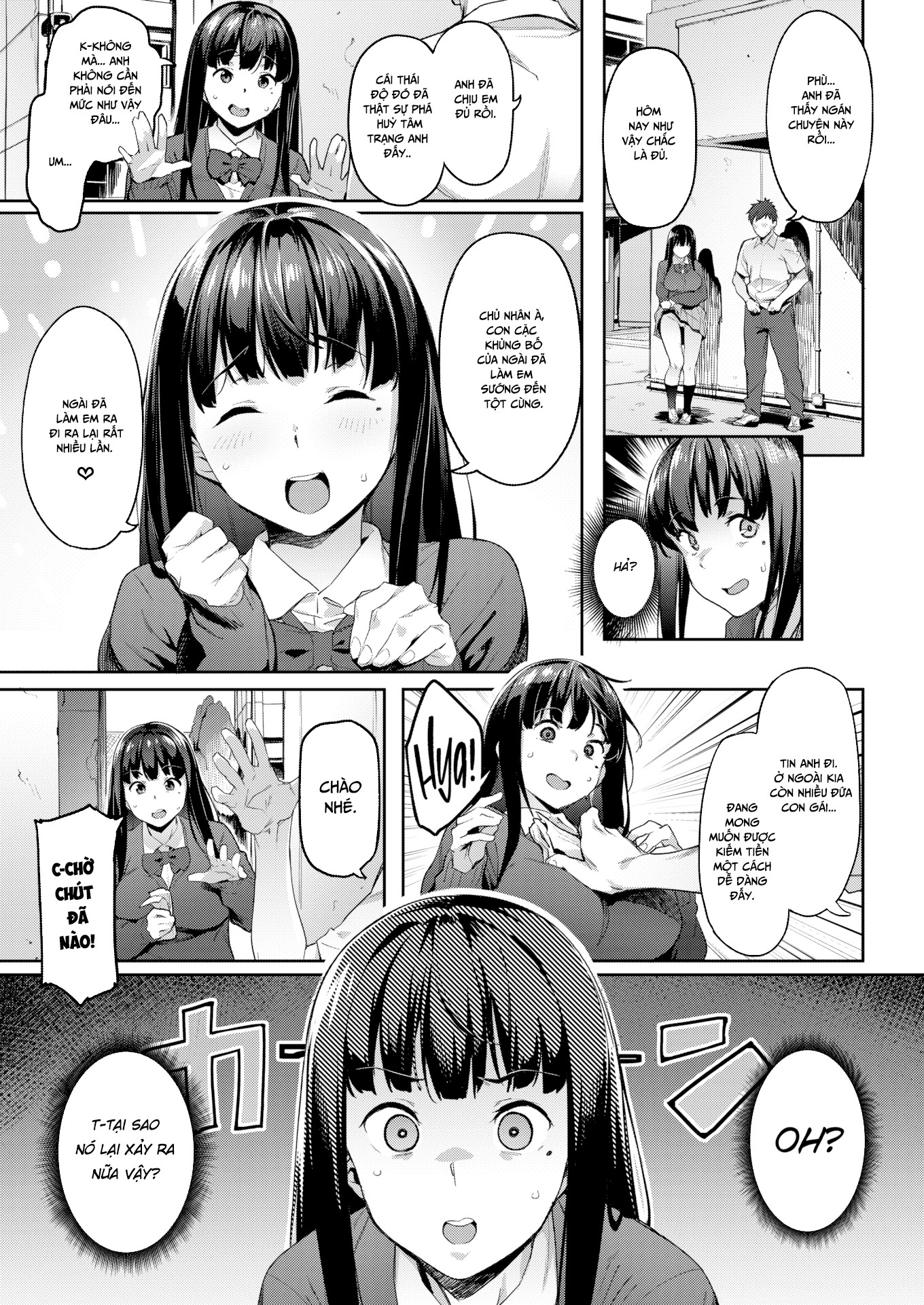 Đọc truyện hentai Lần đầu bán dâm - Oneshot art đẹp