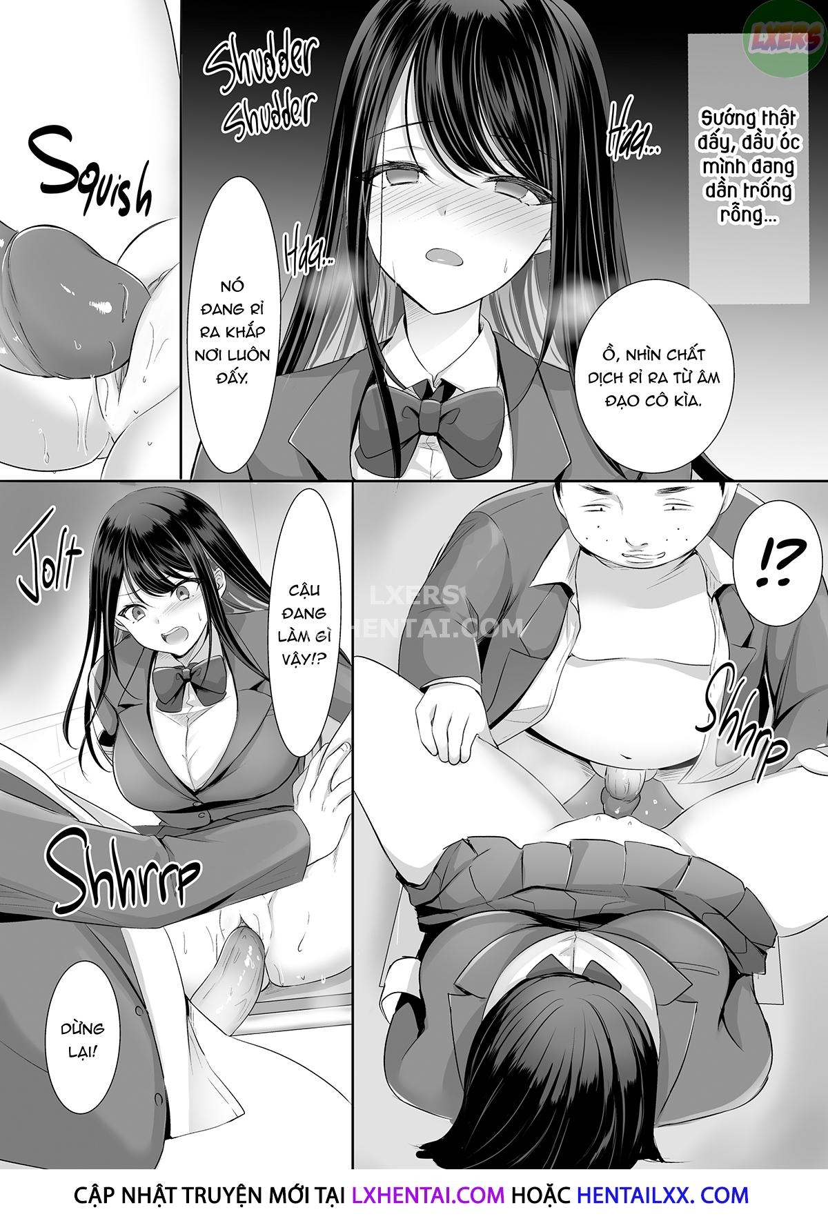 Đọc truyện hentai Stuck After School — A Busty Virgin Hall Monitor Gets Caught Touching Herself - Oneshot