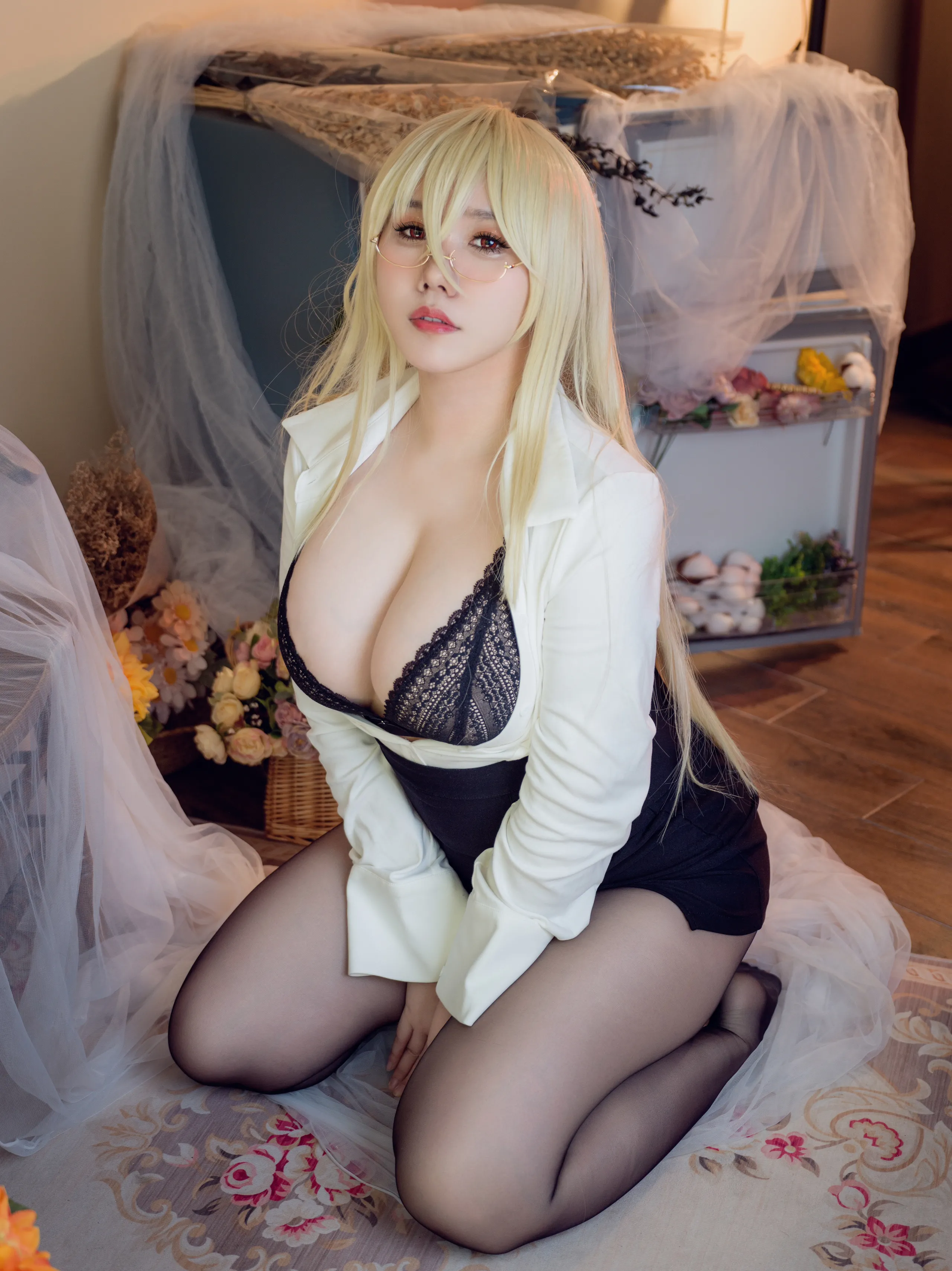 Đọc truyện hentai Tuyển tập Albums siêu phẩm Cosplay - Chap 1116 - Mahuajiang - Azur Lane: Vengeance