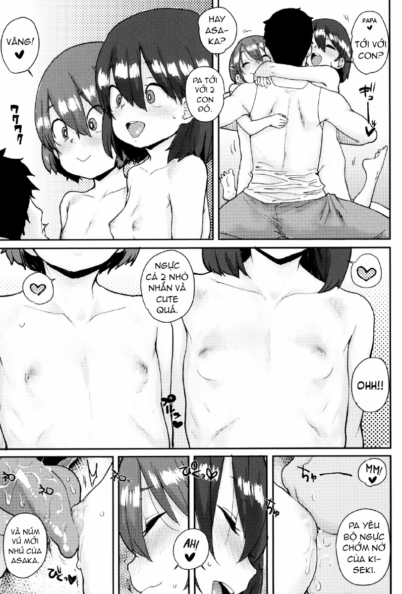 Đọc truyện hentai Loli to Asobo♪ - Chap 2 : Về với các con .