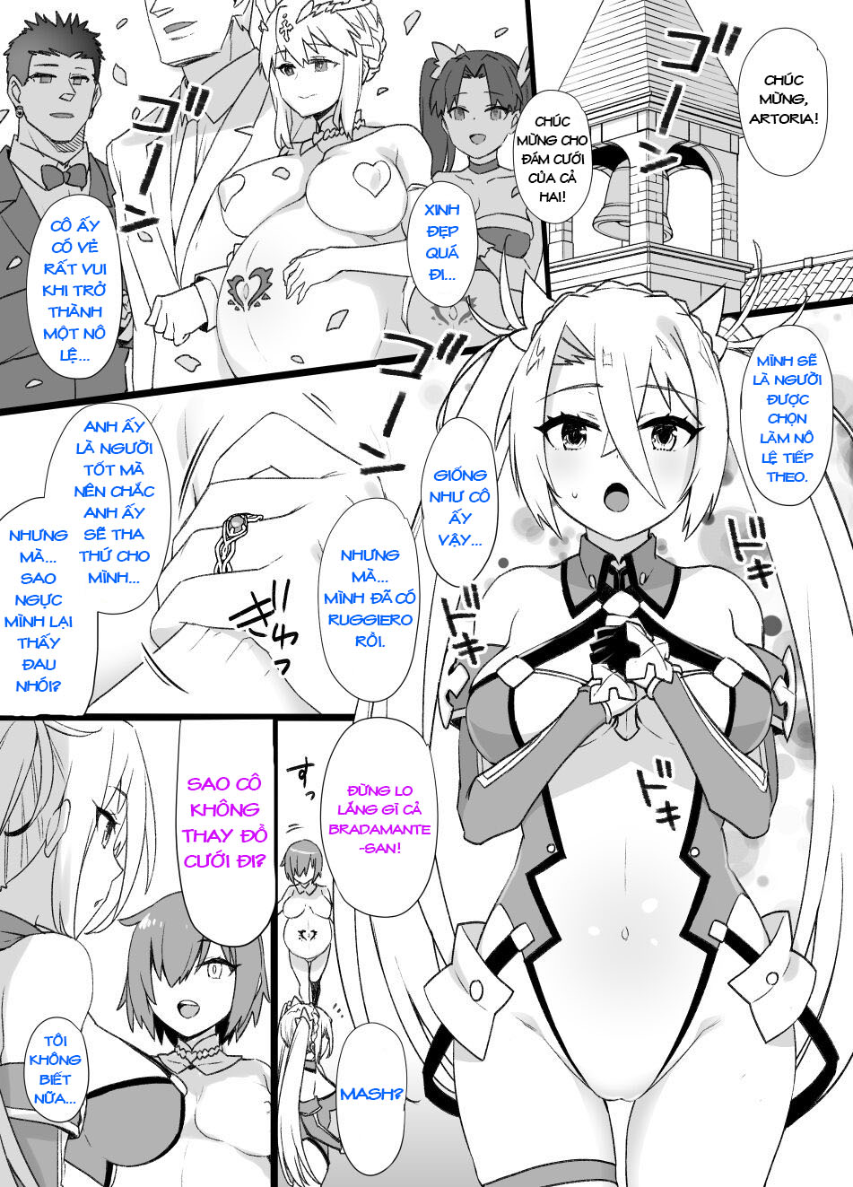 Đọc truyện hentai Dorei Zuma Bradamante (Fate/Grand Order) - Oneshot