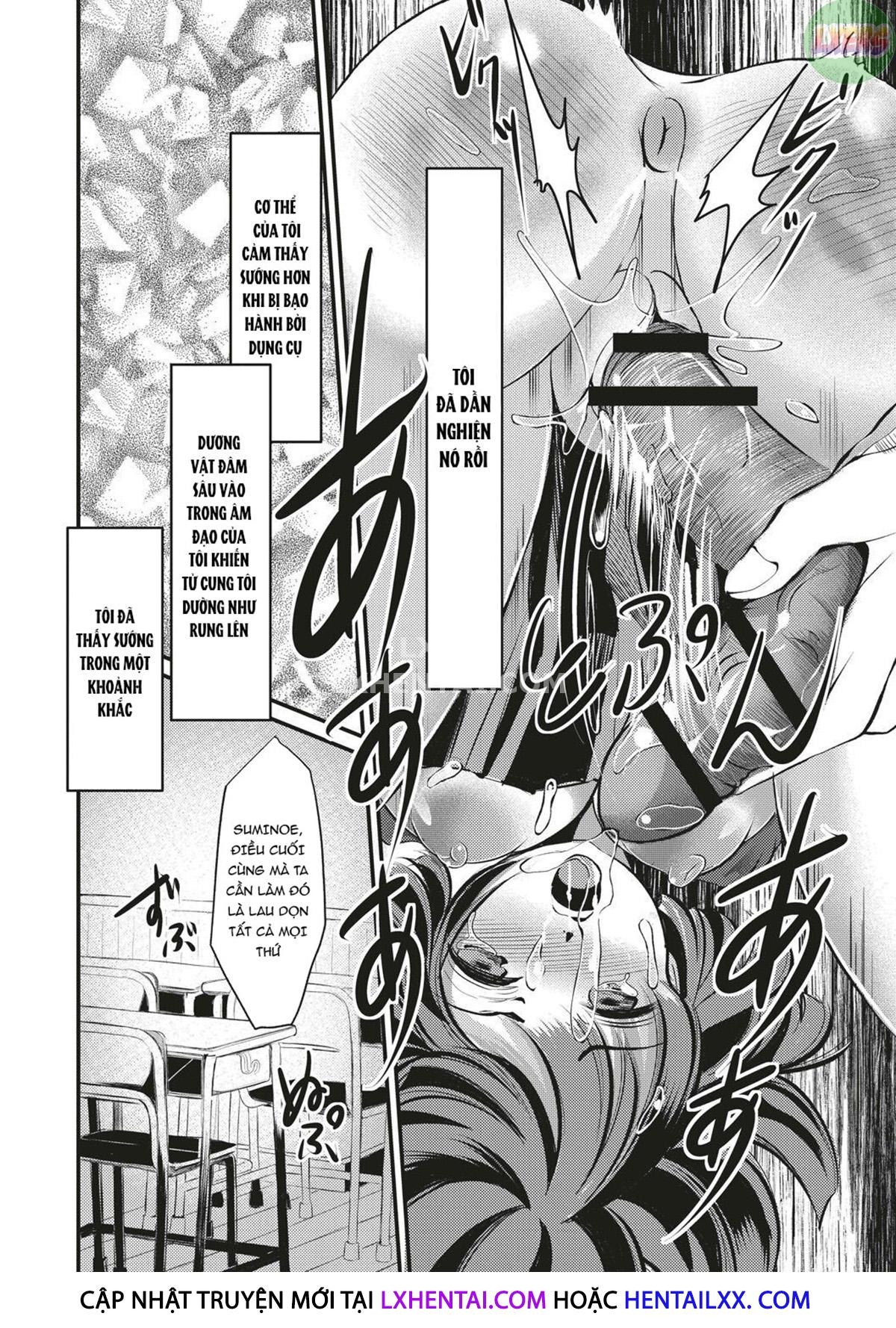 Đọc truyện hentai Kinbaku Seidorei Choukyou Gakuen - Chap 7 - END
