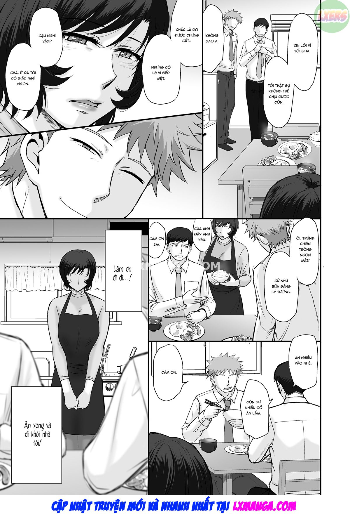 Đọc truyện hentai Để Chồng Nằm Ngủ - Oneshot