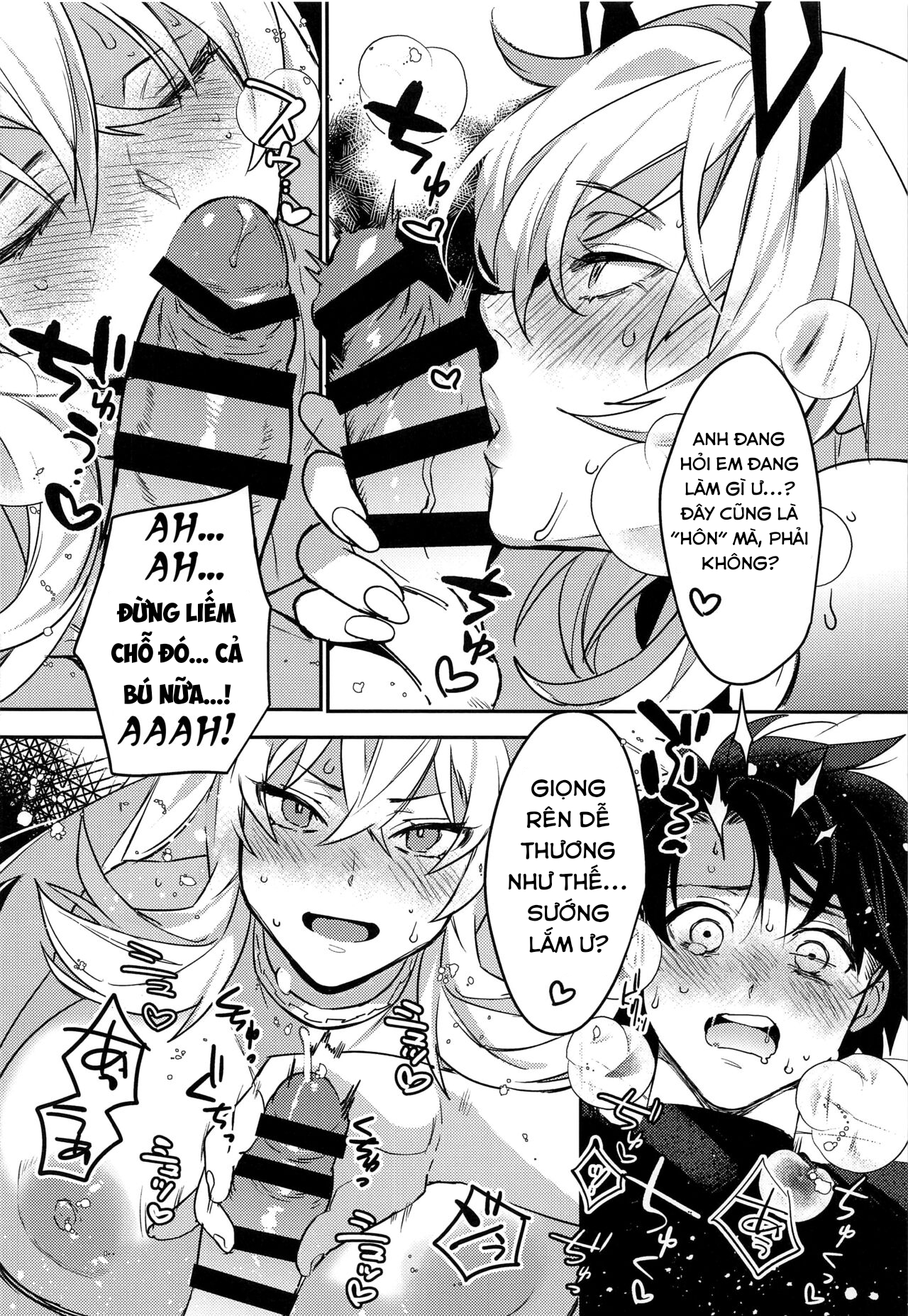 Đọc truyện hentai Kimi to Kiss Shinai to Derarenai Heya (Fate/Grand Order) - Oneshot