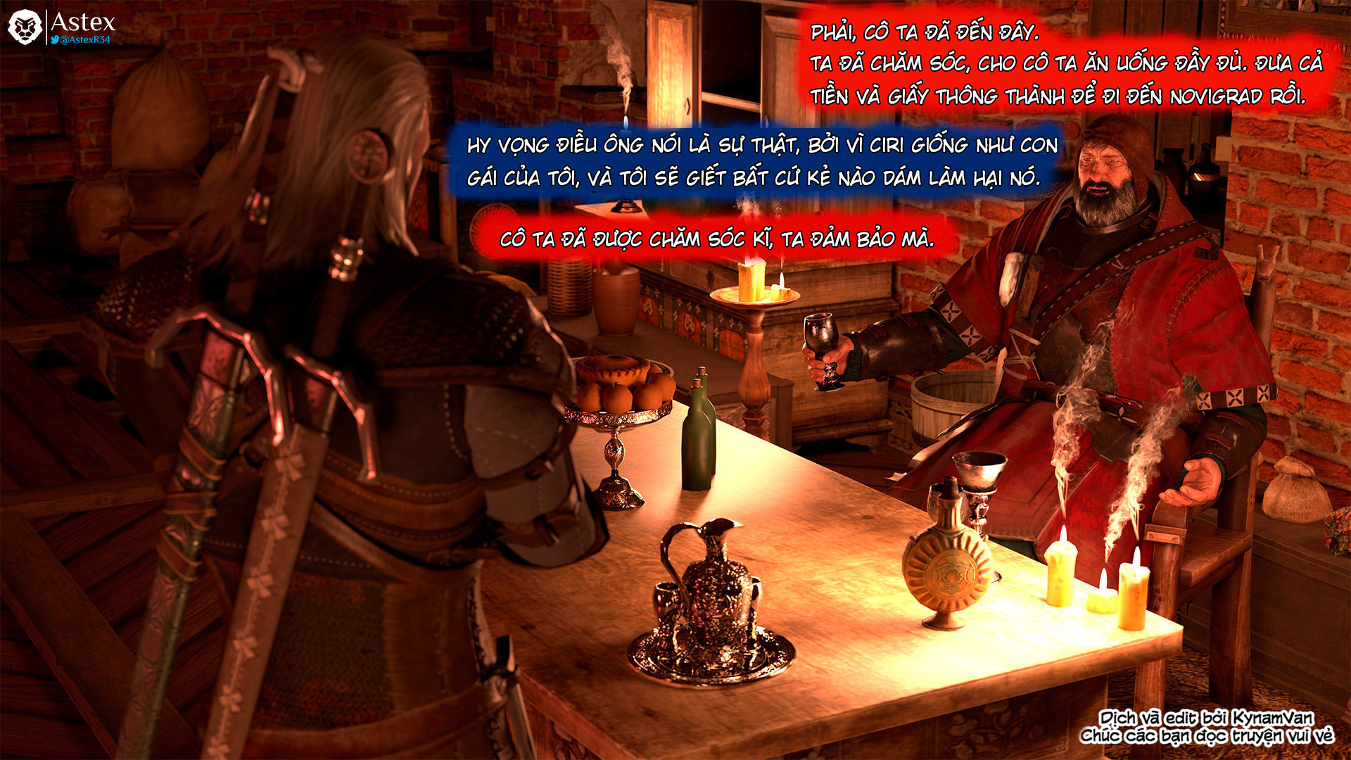 Đọc truyện hentai Witcher 3 - Lost Race - Oneshot