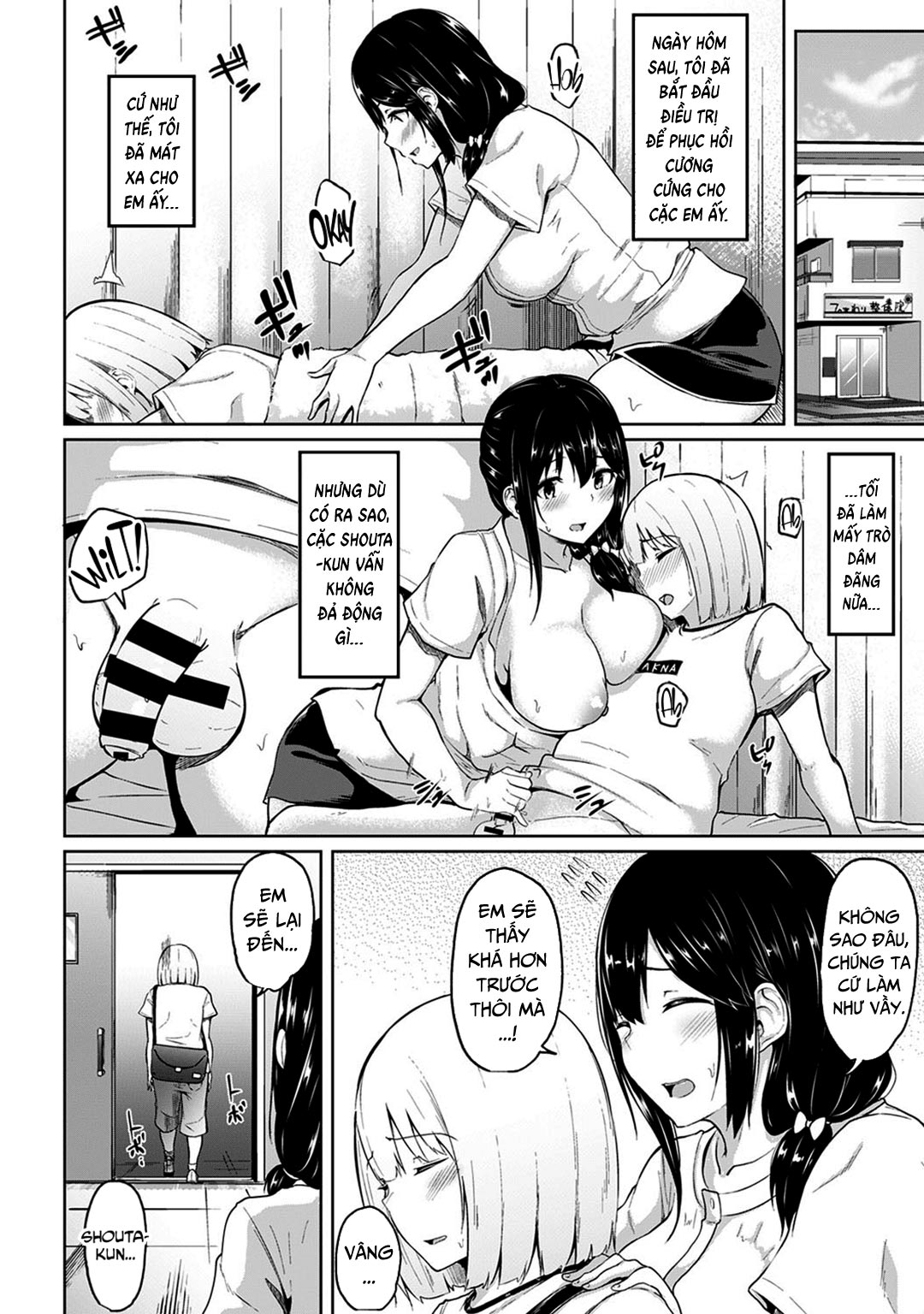 Đọc truyện hentai Tôi ấn nhầm huyệt làm em ấy cứng ngắc!? Bị mát xa ngược lại bằng cặc em ấy! - Chap 7 - Chuyến du lịch suối nước nóng (1)