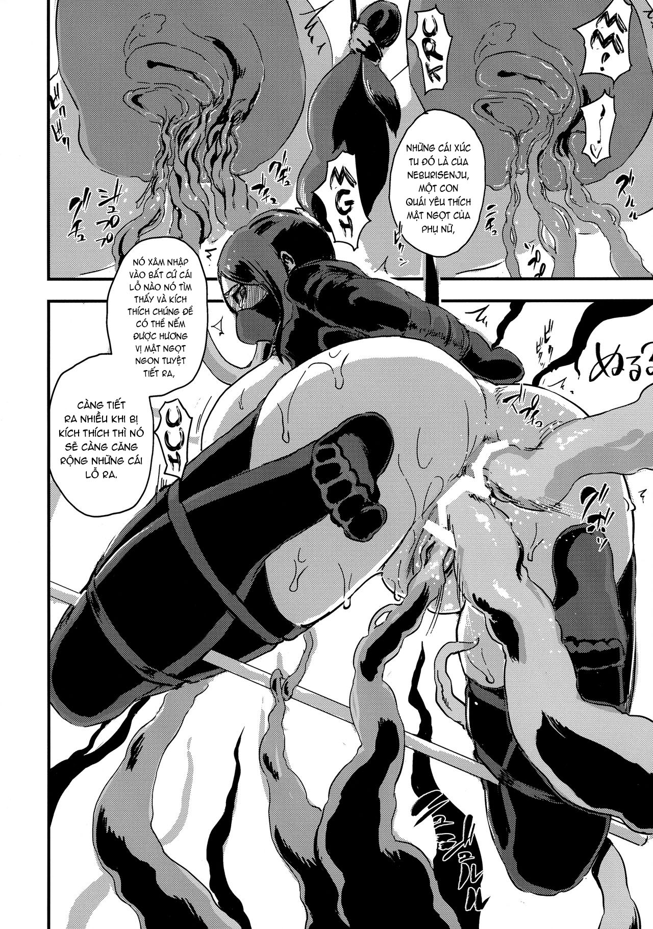 Đọc truyện hentai Majuu Teikoku Hishi Chuu Otto no Tame ni Kairaku Goumon ni Taeru Boukoku no Ouhi 2 - Oneshot