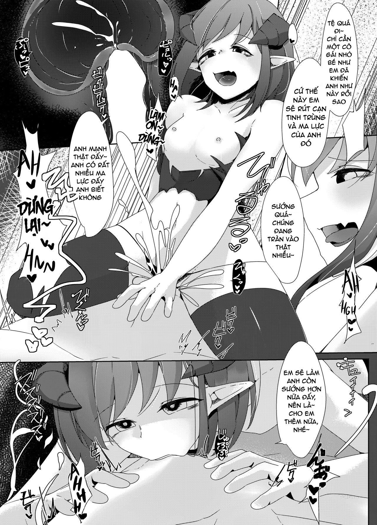 Đọc truyện hentai Saitei Level datta Succubus ga Saikou Level datta Yuusha-kun kara Jinsei no Subete o Shiboritoru Hanashi - Oneshot ngọt