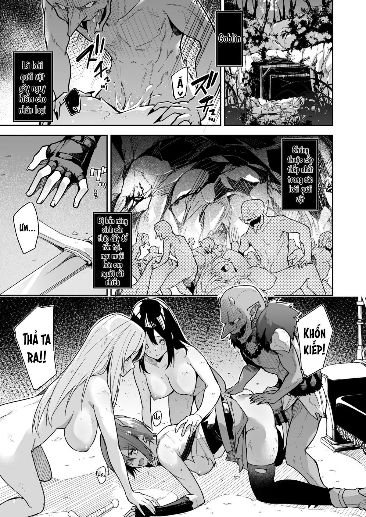 Đọc truyện hentai Goblin kara Hajimeru Sekai Seifuku 1 - Chap 1