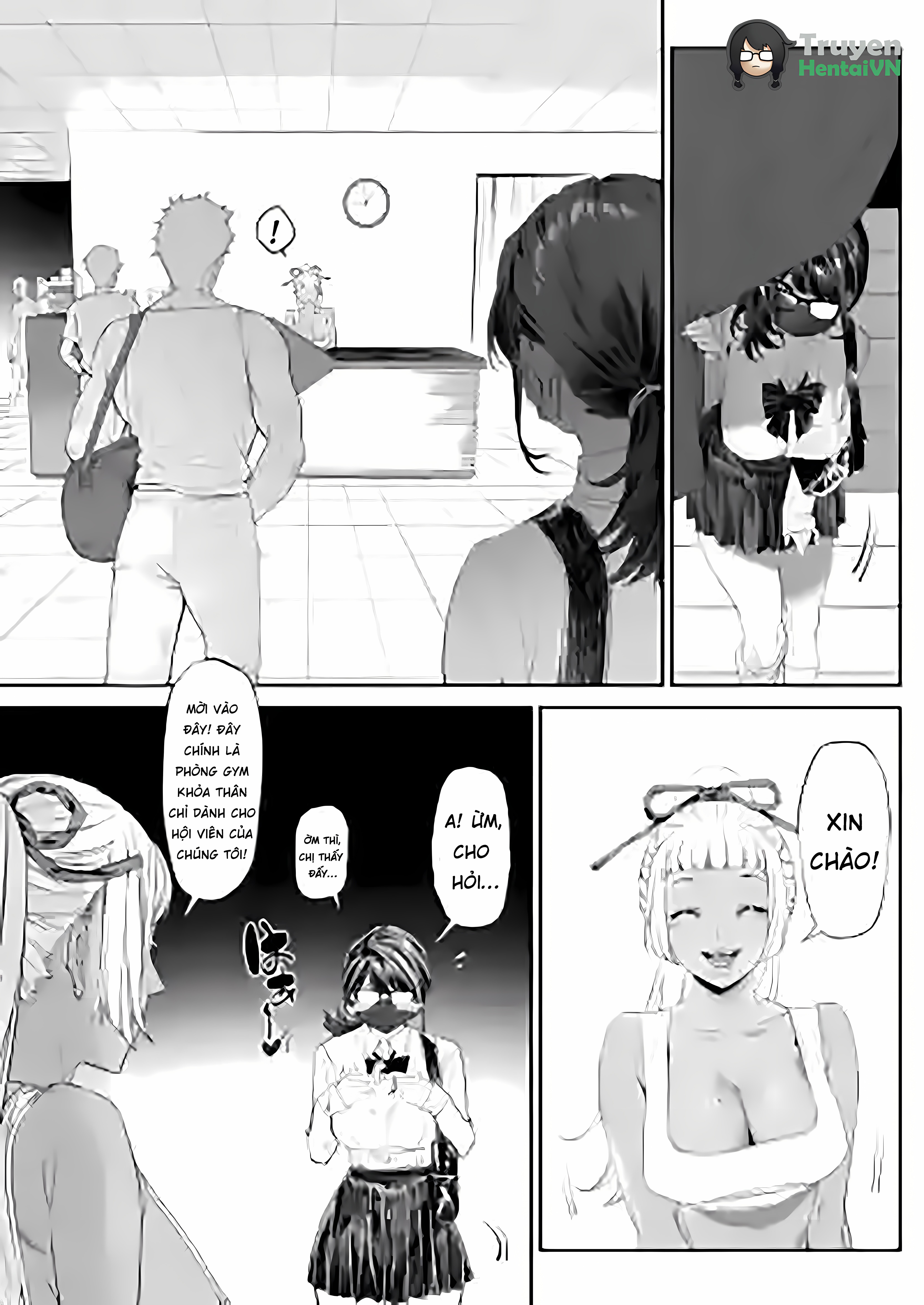 Đọc truyện hentai Members-Only Nude Gym - No Clothes Allowed - Oneshot