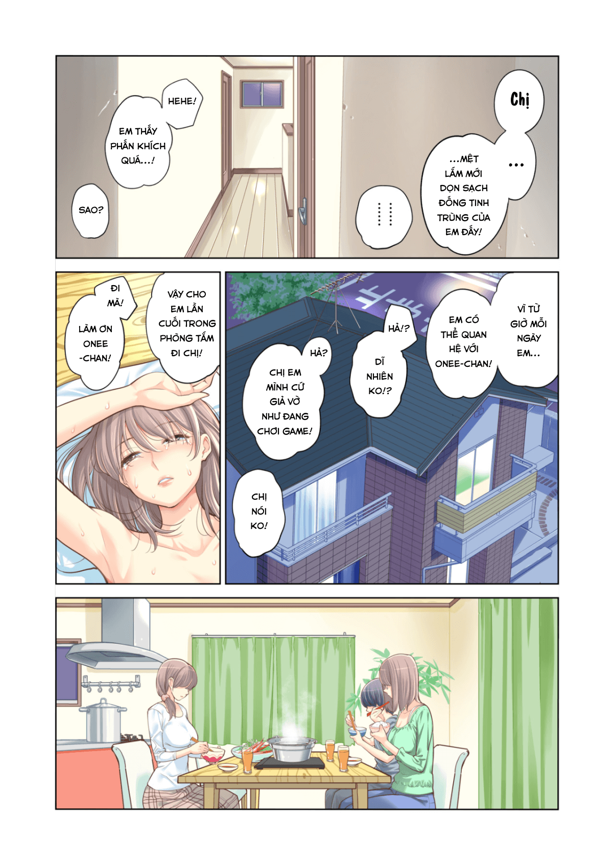 Đọc truyện hentai Kyoudai Shikkaku - Onehsot