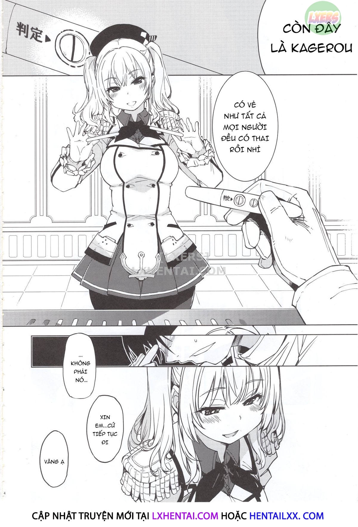 Đọc truyện hentai Hishokan Kashima No Houkokusho - Chap 1