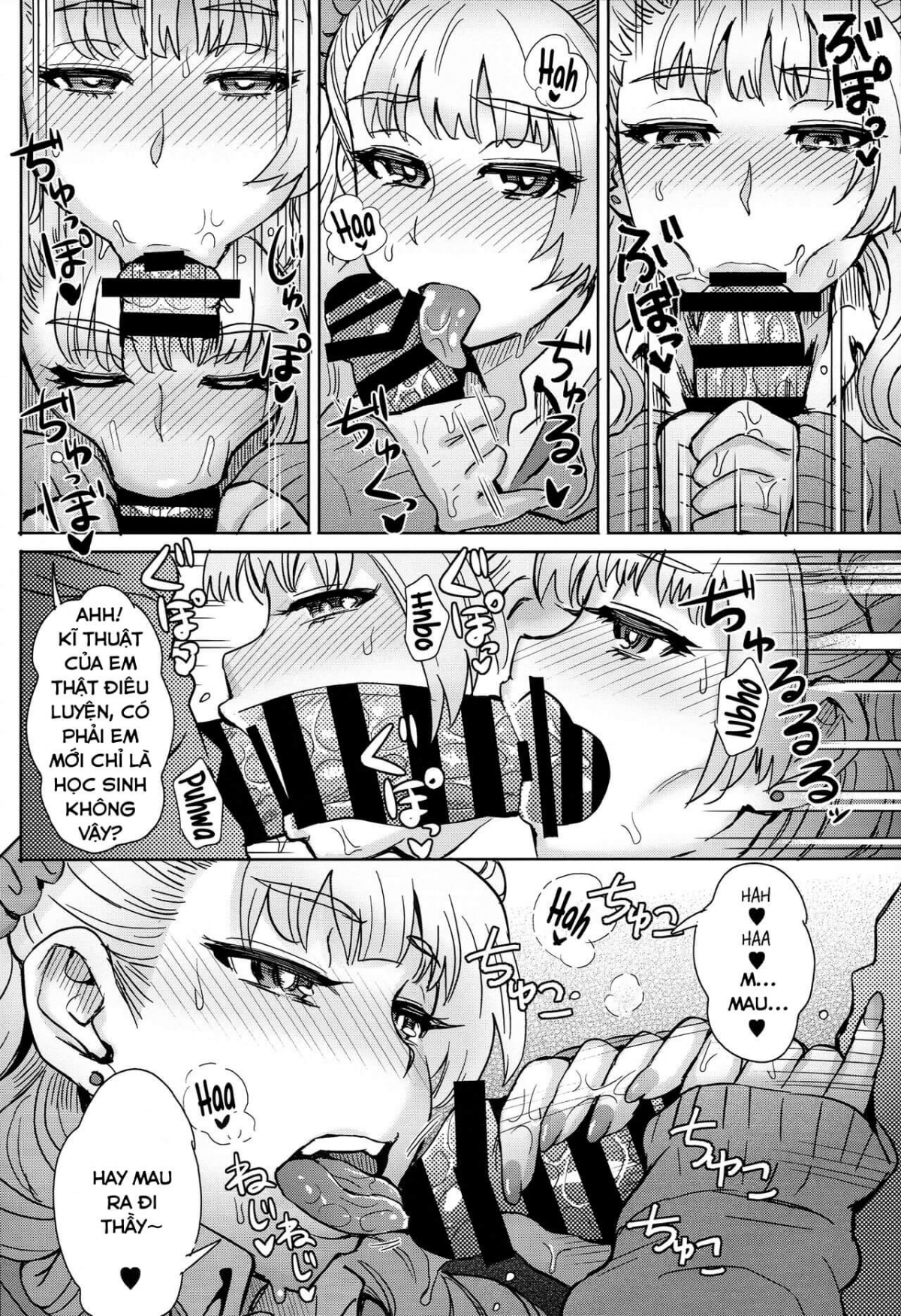 Đọc truyện hentai Oshierarenai!? Galko-chan - Oneshot