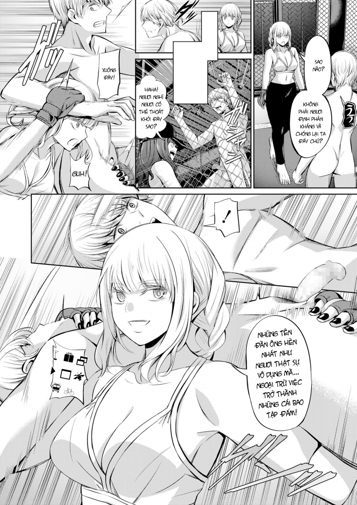 Đọc truyện hentai Ningen Sandbag - Oneshot