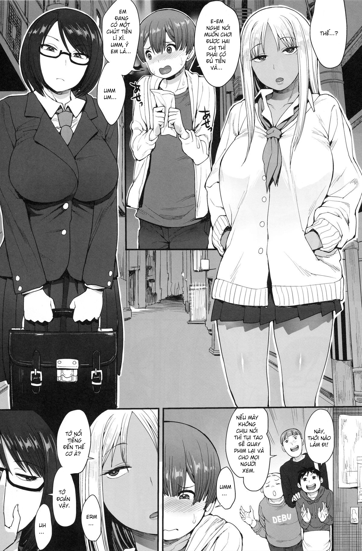 Đọc truyện hentai Tôi muốn trở thành một chàng trai mạnh mẽ - Oneshot