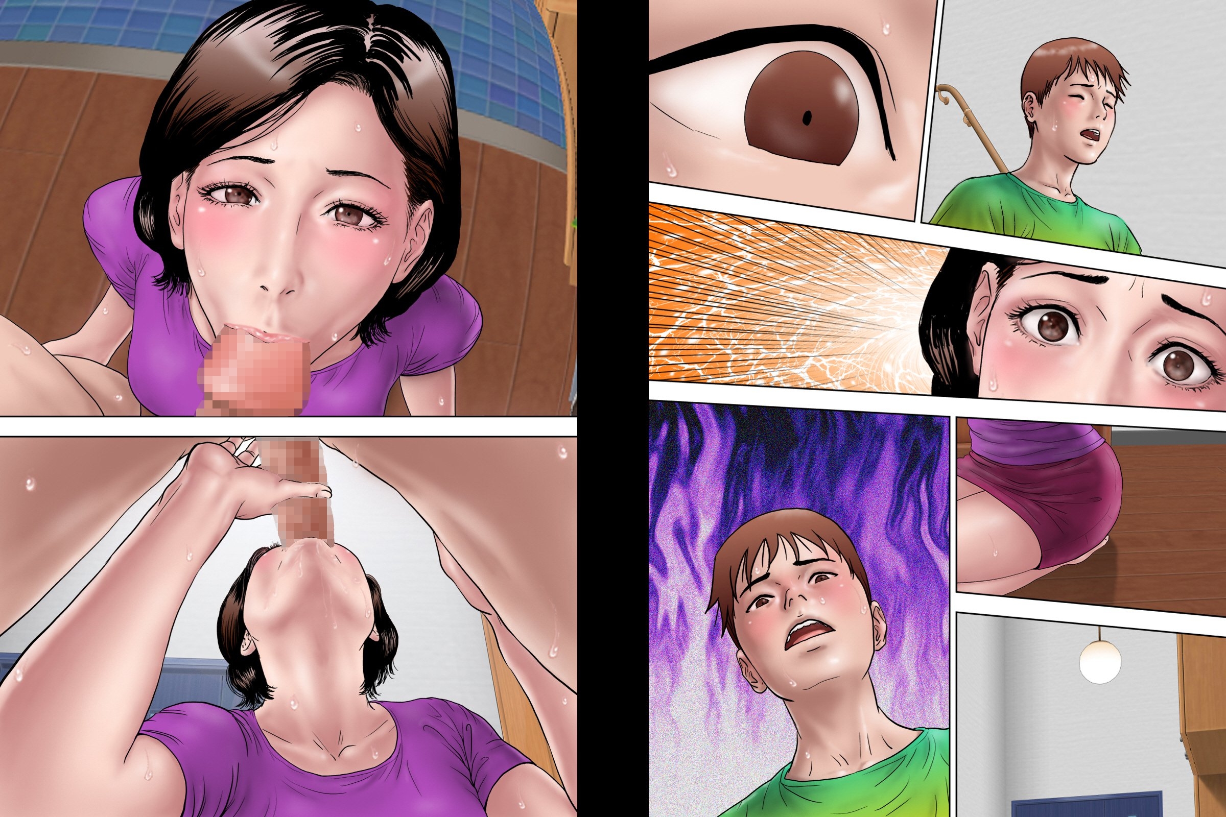 Đọc truyện hentai Training Mother while Father is Abroad - Oneshot - Artist CG