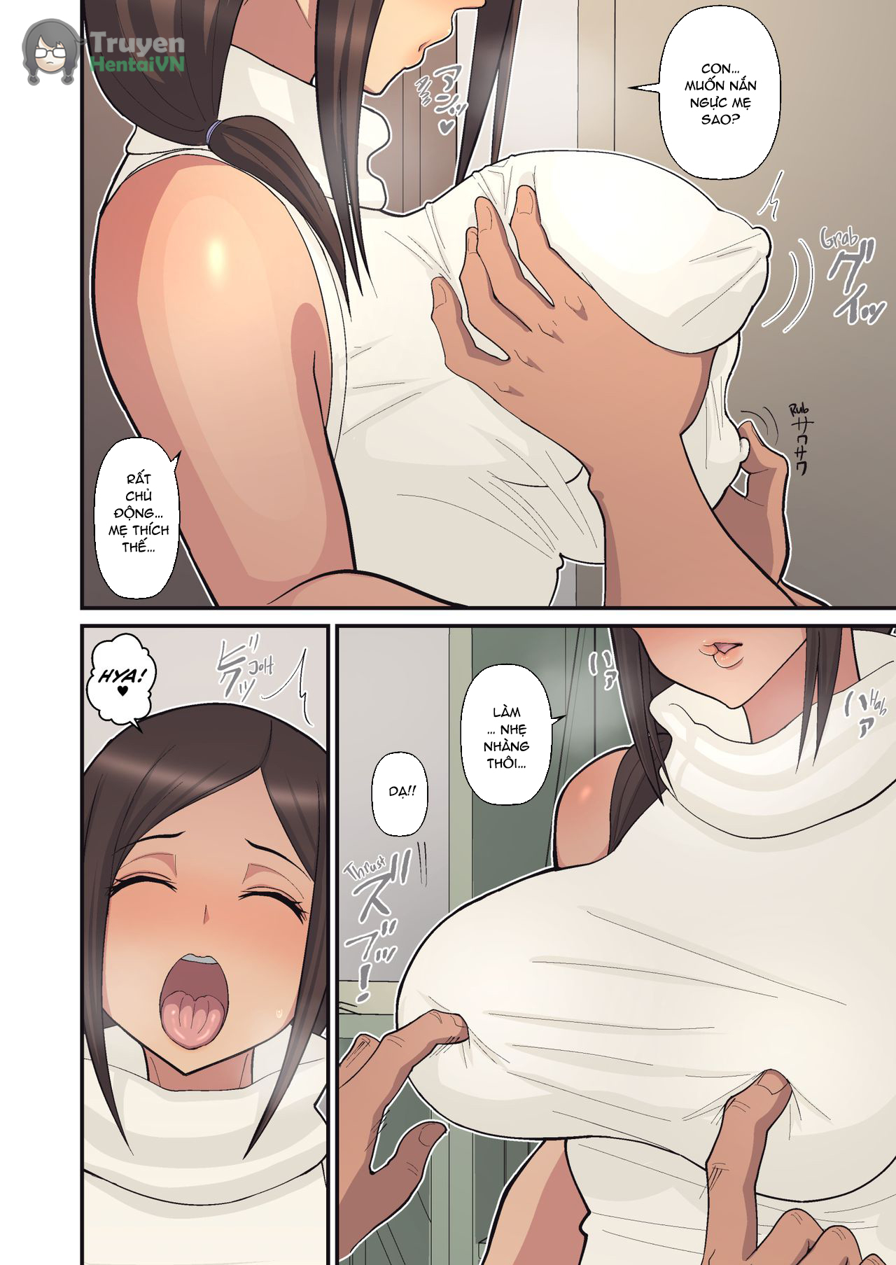 Đọc truyện hentai Lý do tôi trở thành nhân viên từ mẹ tôi - Oneshot