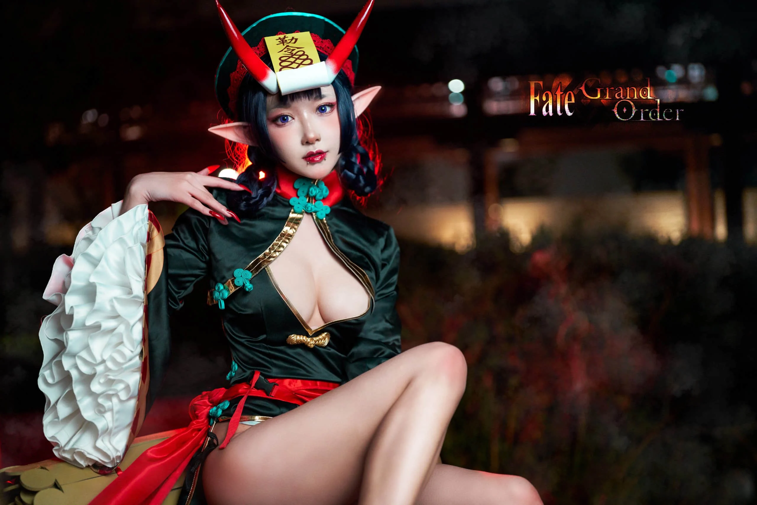 Đọc truyện hentai Tuyển tập Albums siêu phẩm Cosplay - Chap 841 - A Bao is also a bunny girl - NO.10 Shuten-doji