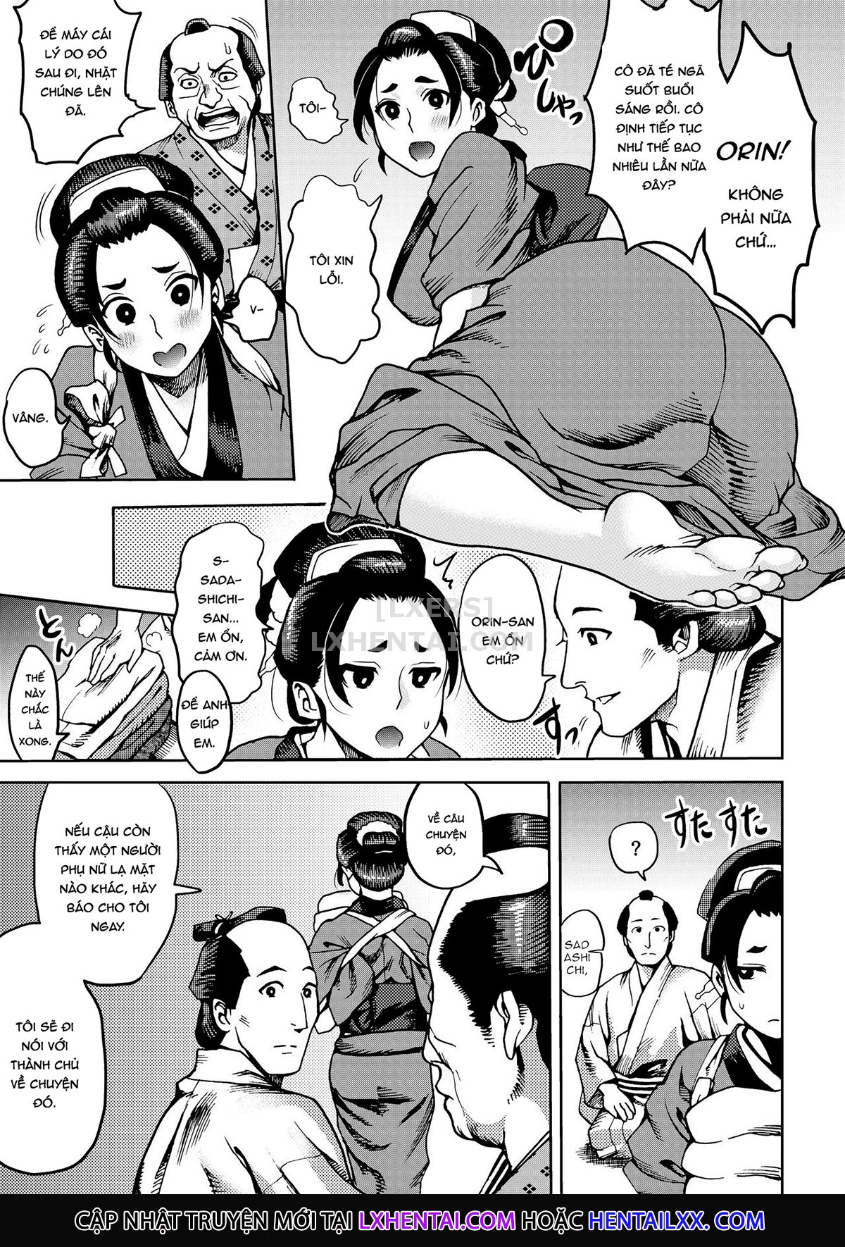 Đọc truyện hentai Kunoichi no Mitsuyaku - Oneshot