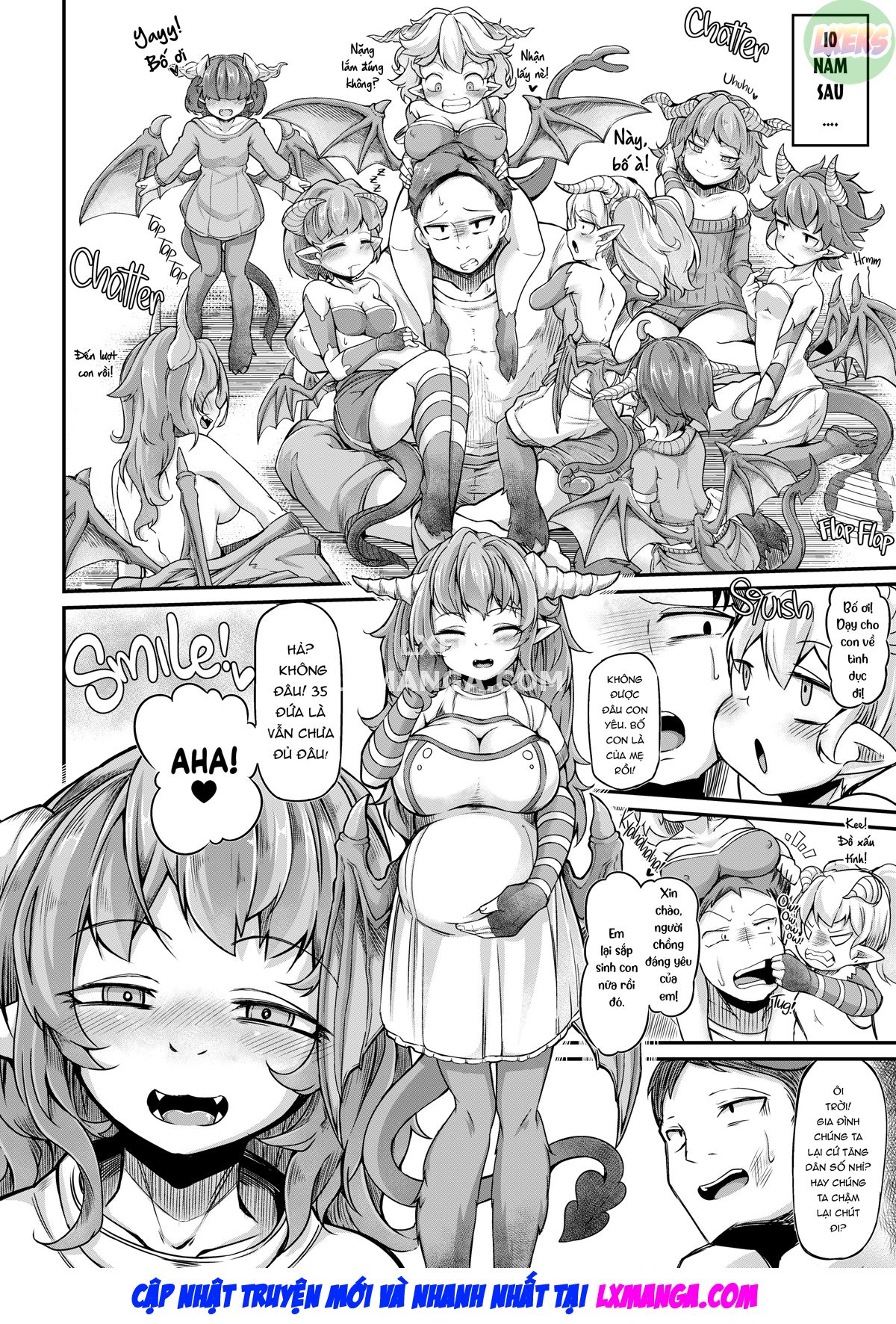 Đọc truyện hentai Tái thiết!? Thụ tinh giữa các loài - Chap 5