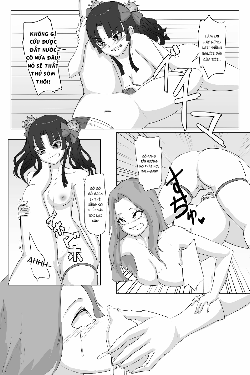 Đọc truyện hentai Giúp nước Ý đẩy lùi đại dịch COVID-19! - Quyết tâm chiến thắng đại dịch Corona!