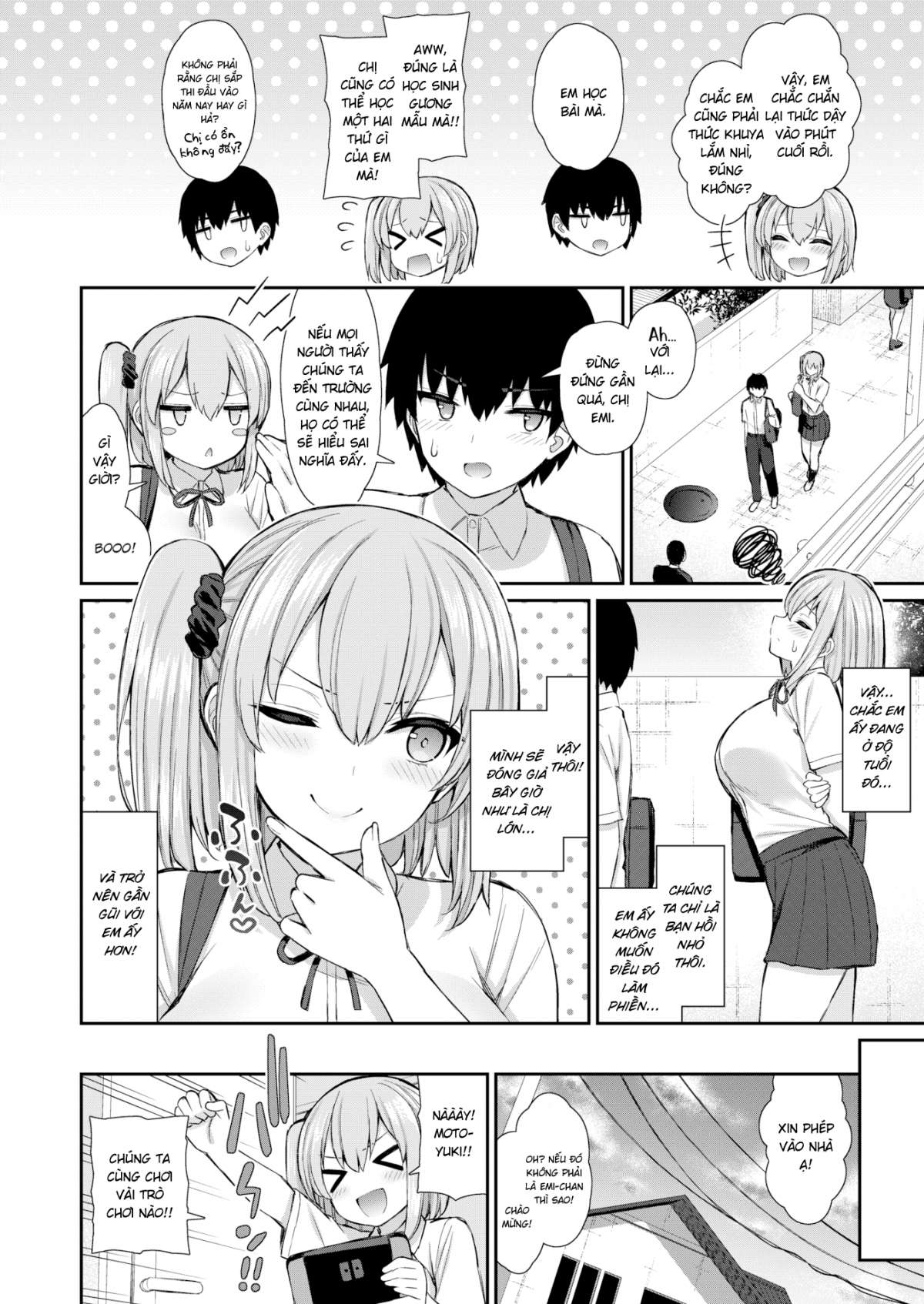 Đọc truyện hentai Nữ Sinh và Cậu Bé Dậy Thì - Chap 1