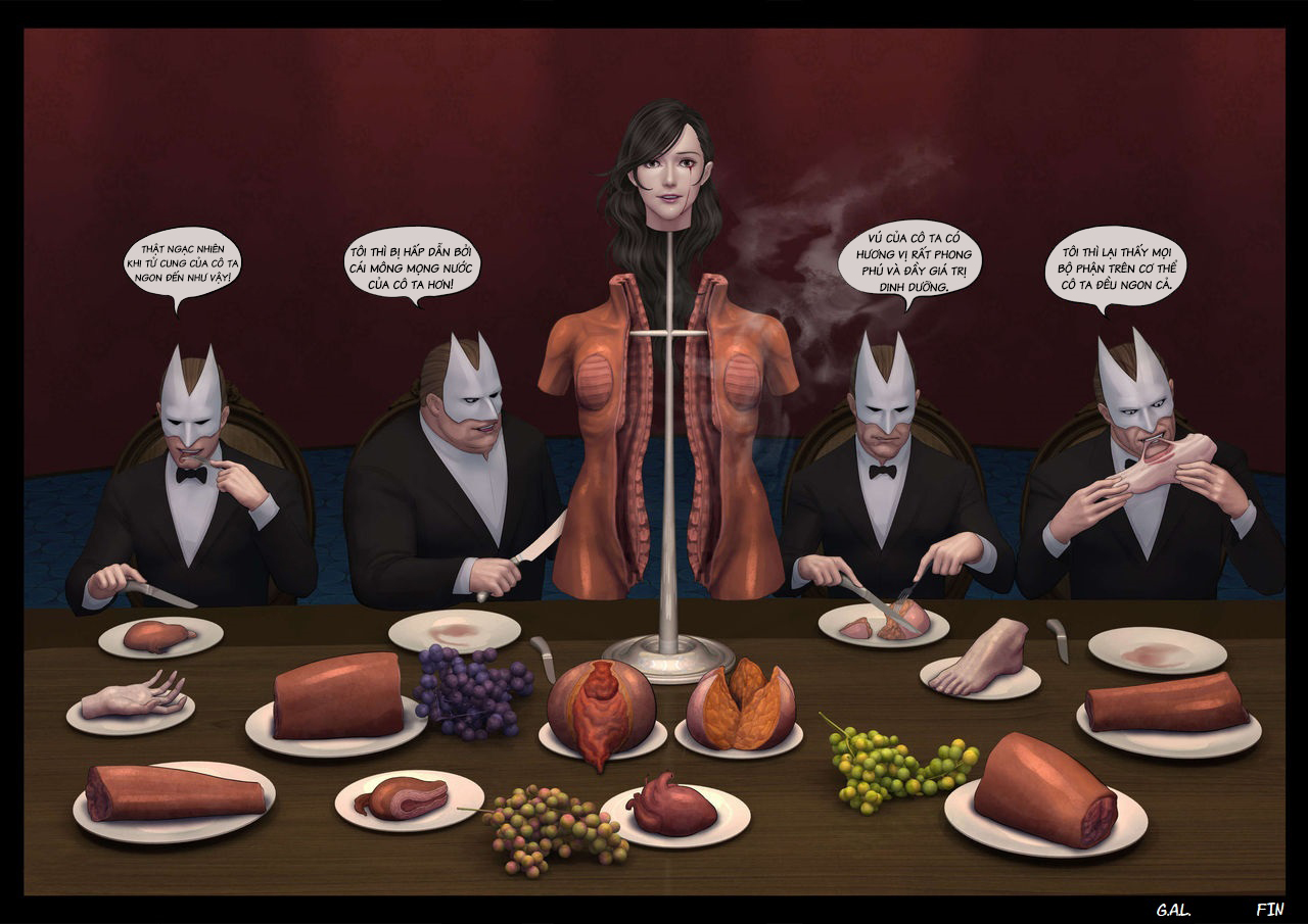 Đọc truyện hentai Bữa ăn thịnh soạn - Oneshot