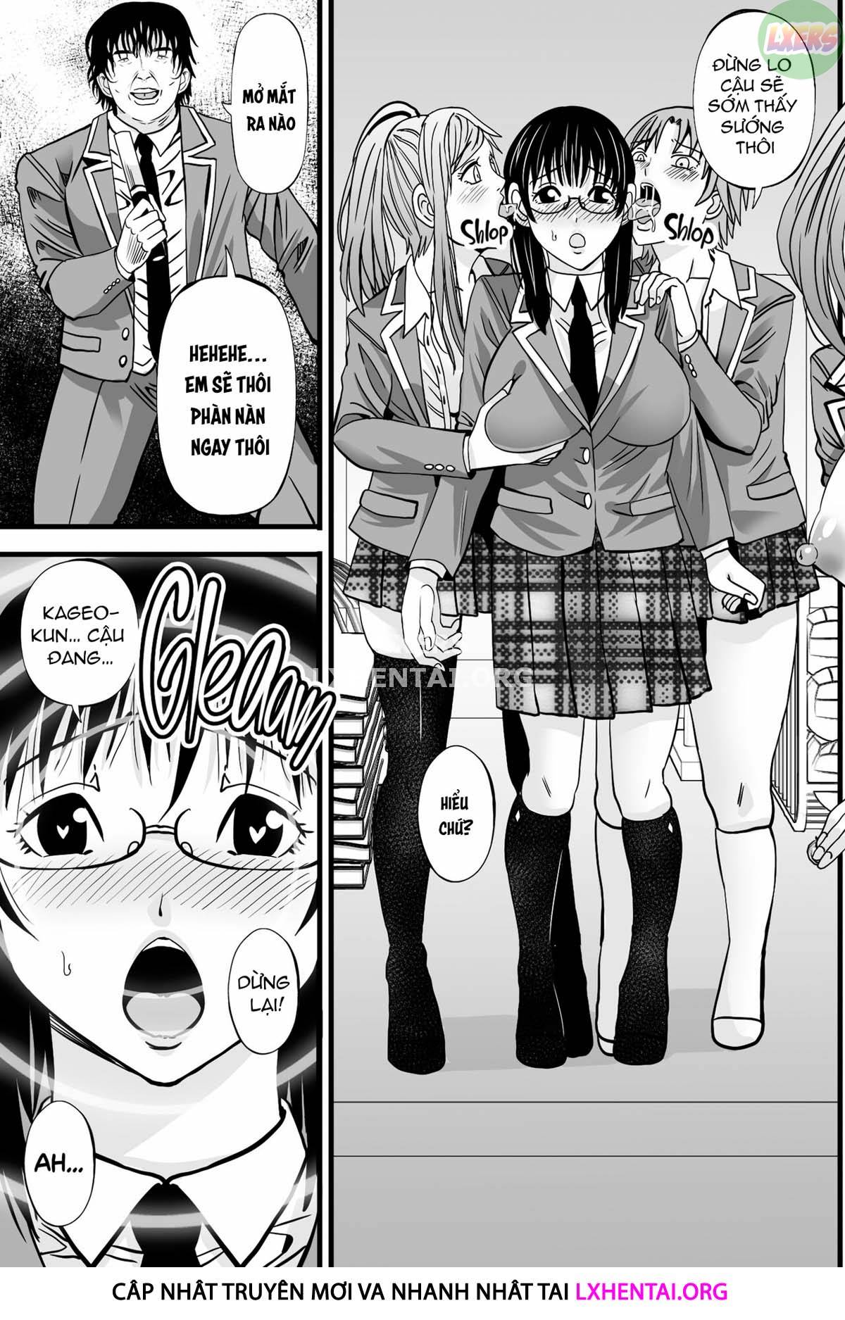 Đọc truyện hentai Chinh phục học viện thôi miên toàn gái - Oneshot