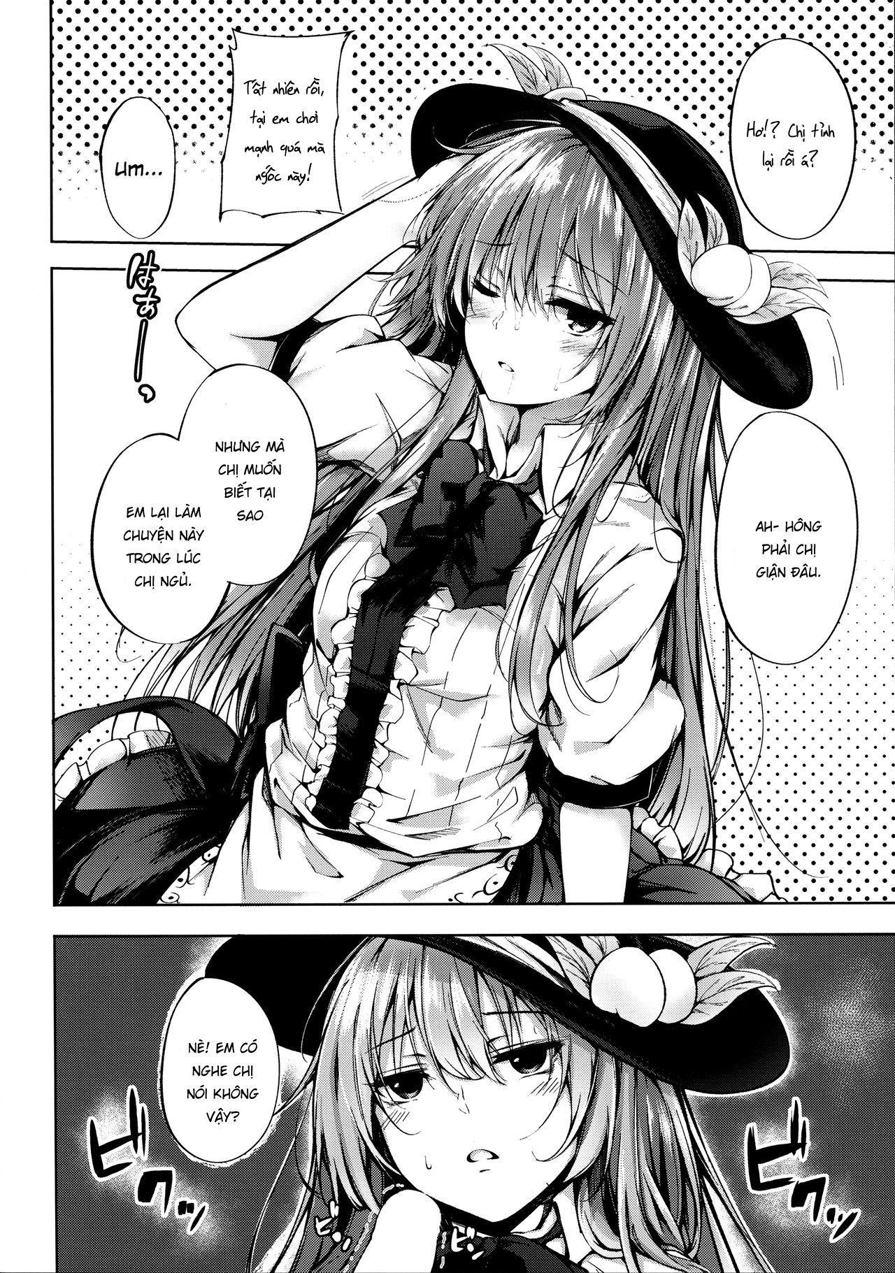 Đọc truyện hentai Have your way with Tenshi Onee-chan (Touhou Project) - Oneshot