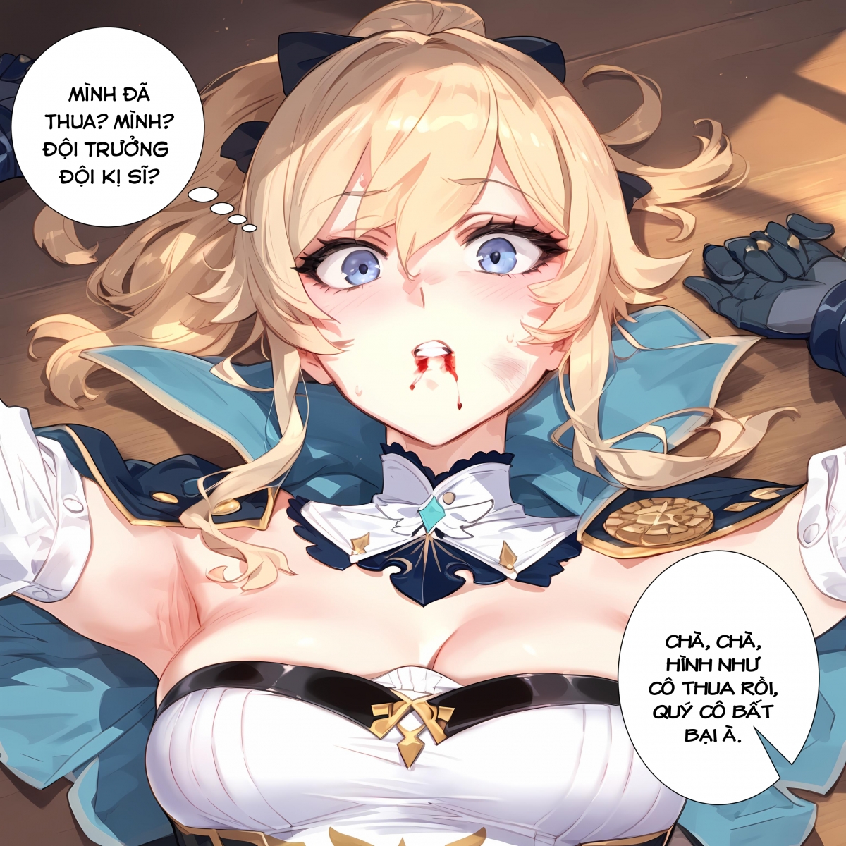 Đọc truyện hentai Kị sĩ bị đánh bại. (Genshin Impact) - Oneshot