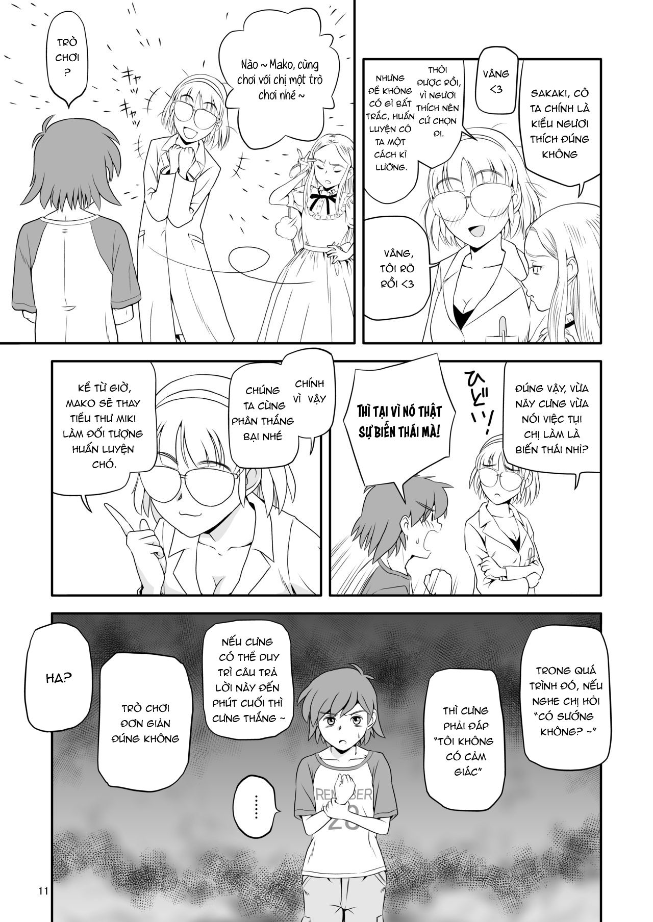 Đọc truyện hentai Quý Cô Quái Vật Phiên Bản 2 - Chap 1