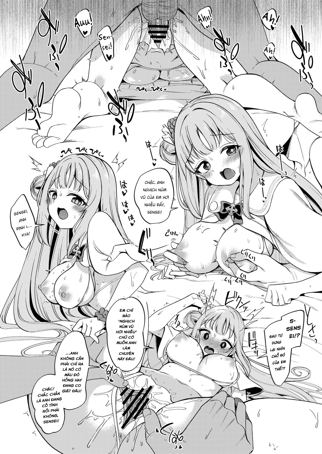 Đọc truyện hentai SCHALE Tokubetsu Houshi Gakari Mika Hen (Blue Archive) - Oneshot