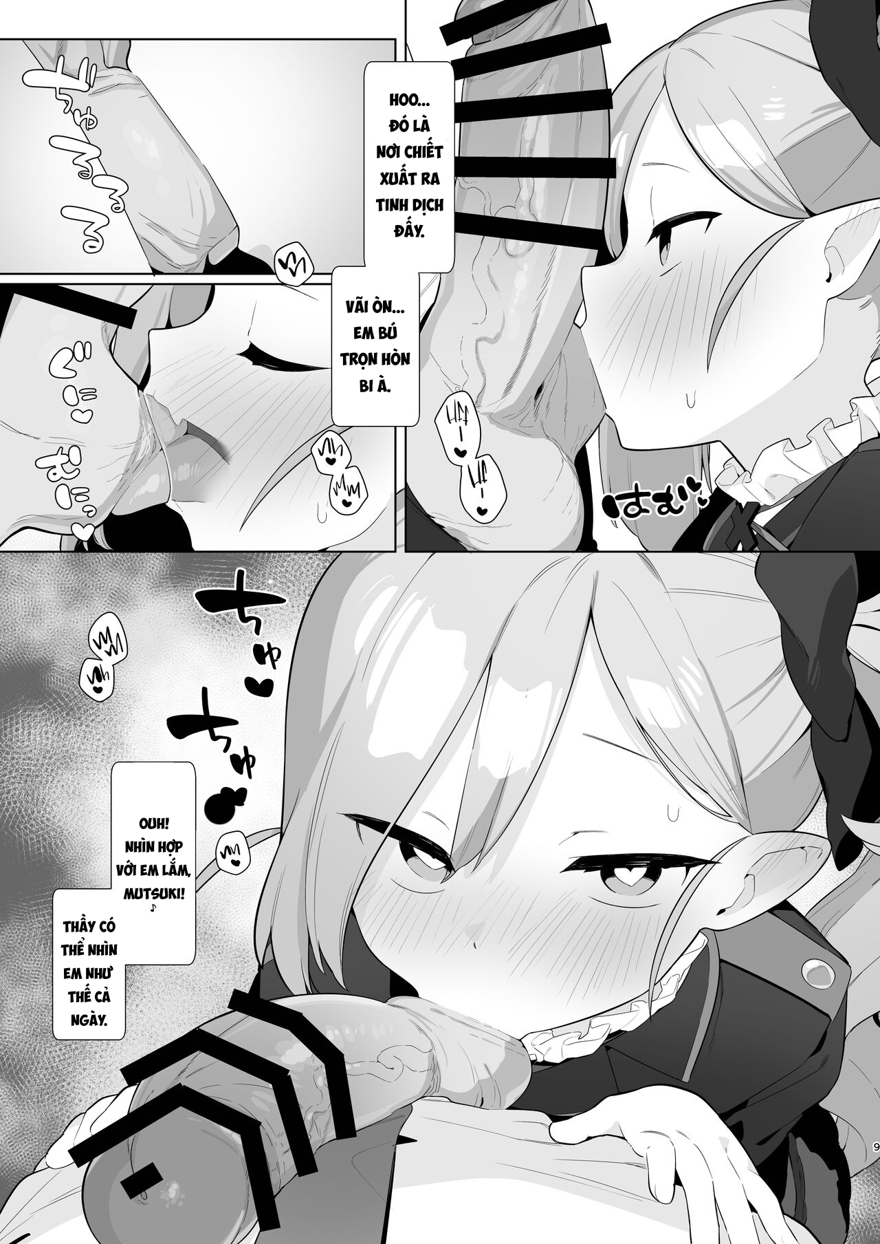 Đọc truyện hentai Câu lạc bộ kiểm soát tâm trí Blue Archive - Oneshot